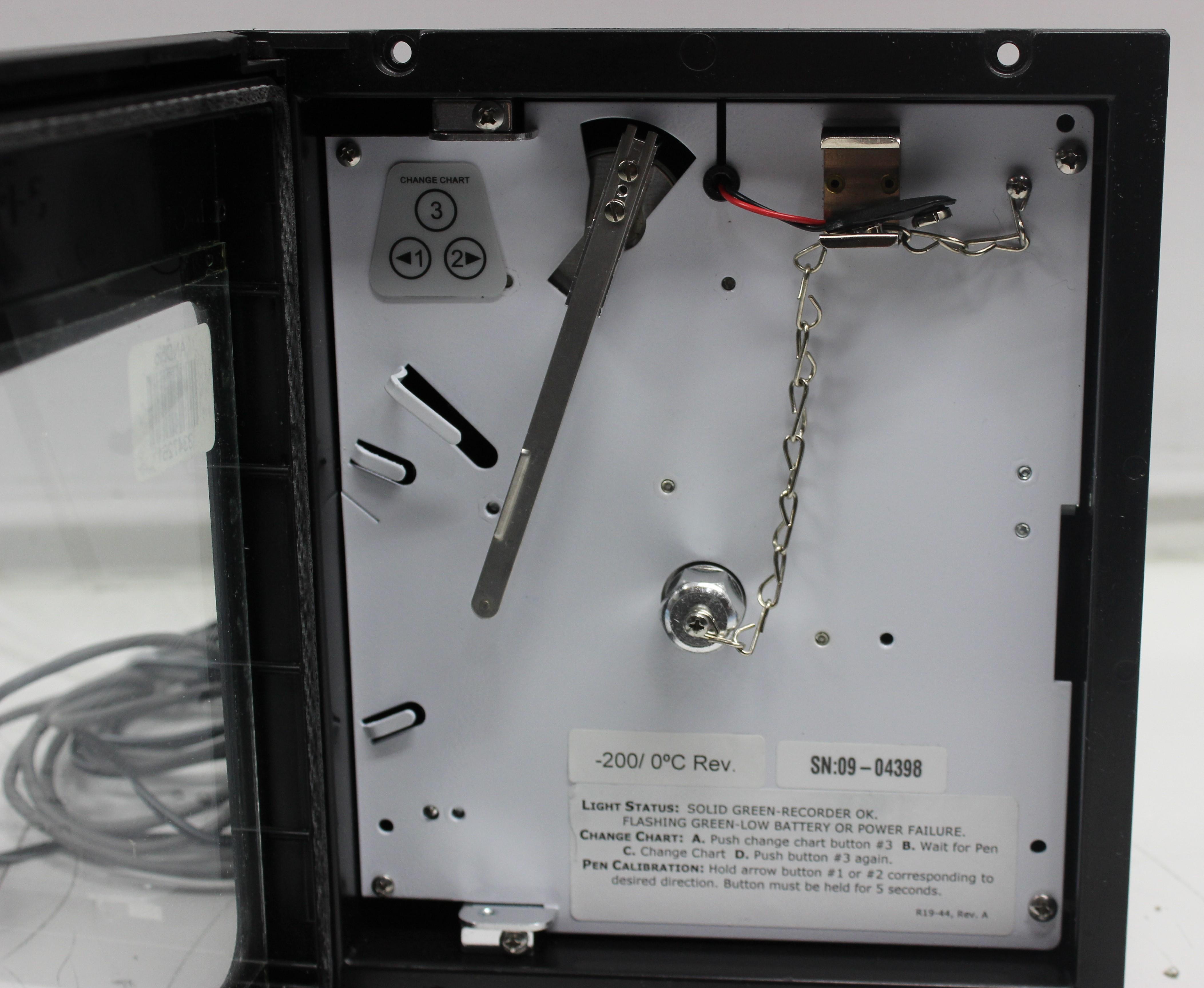 Chart Recorder -200 to 0C Temperature Monitoring Equipment Recorder