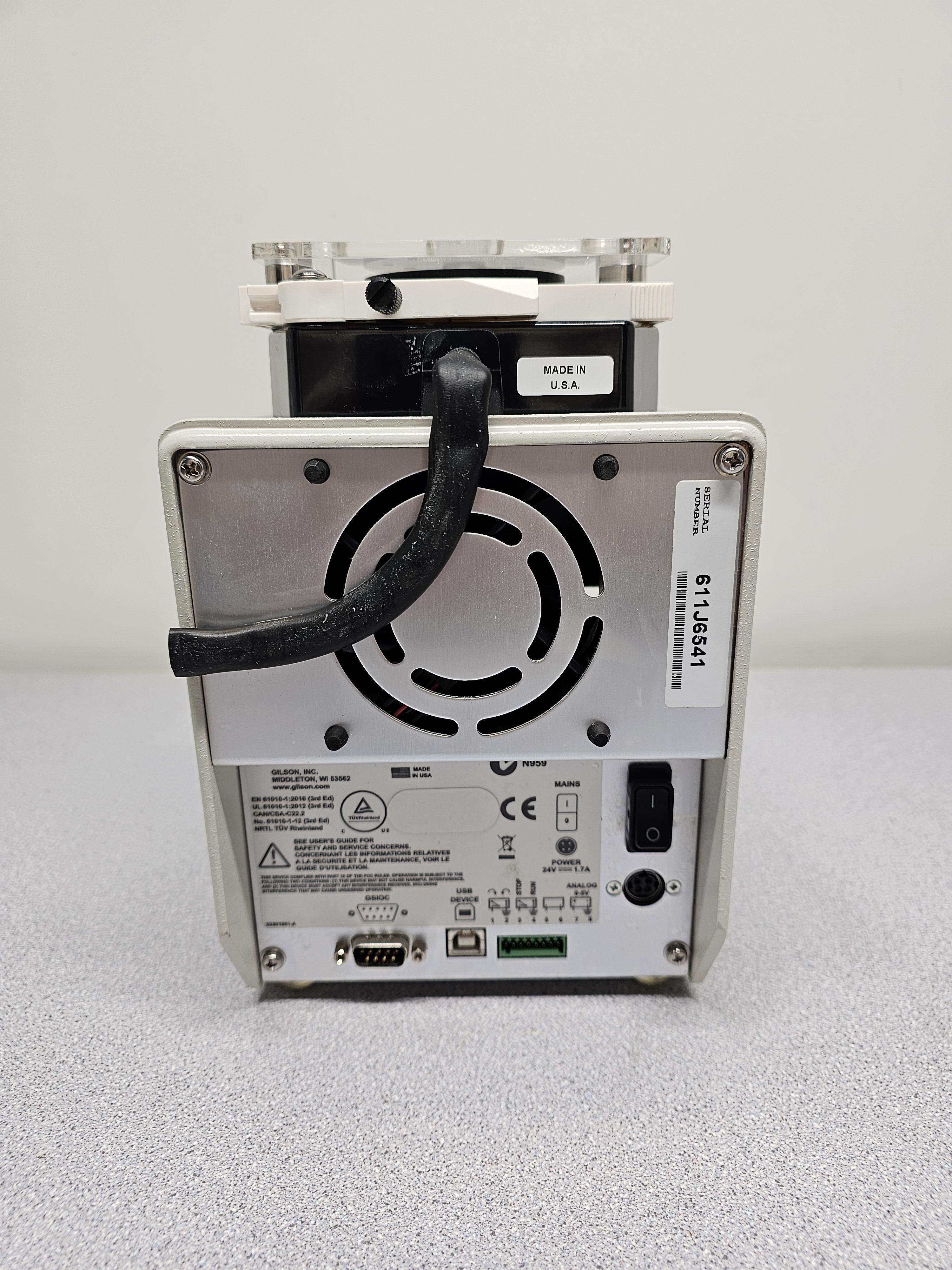 Gilson Minipuls 3 Pump Peristaltic Low-Pulse High-Performance 30mL/min Used