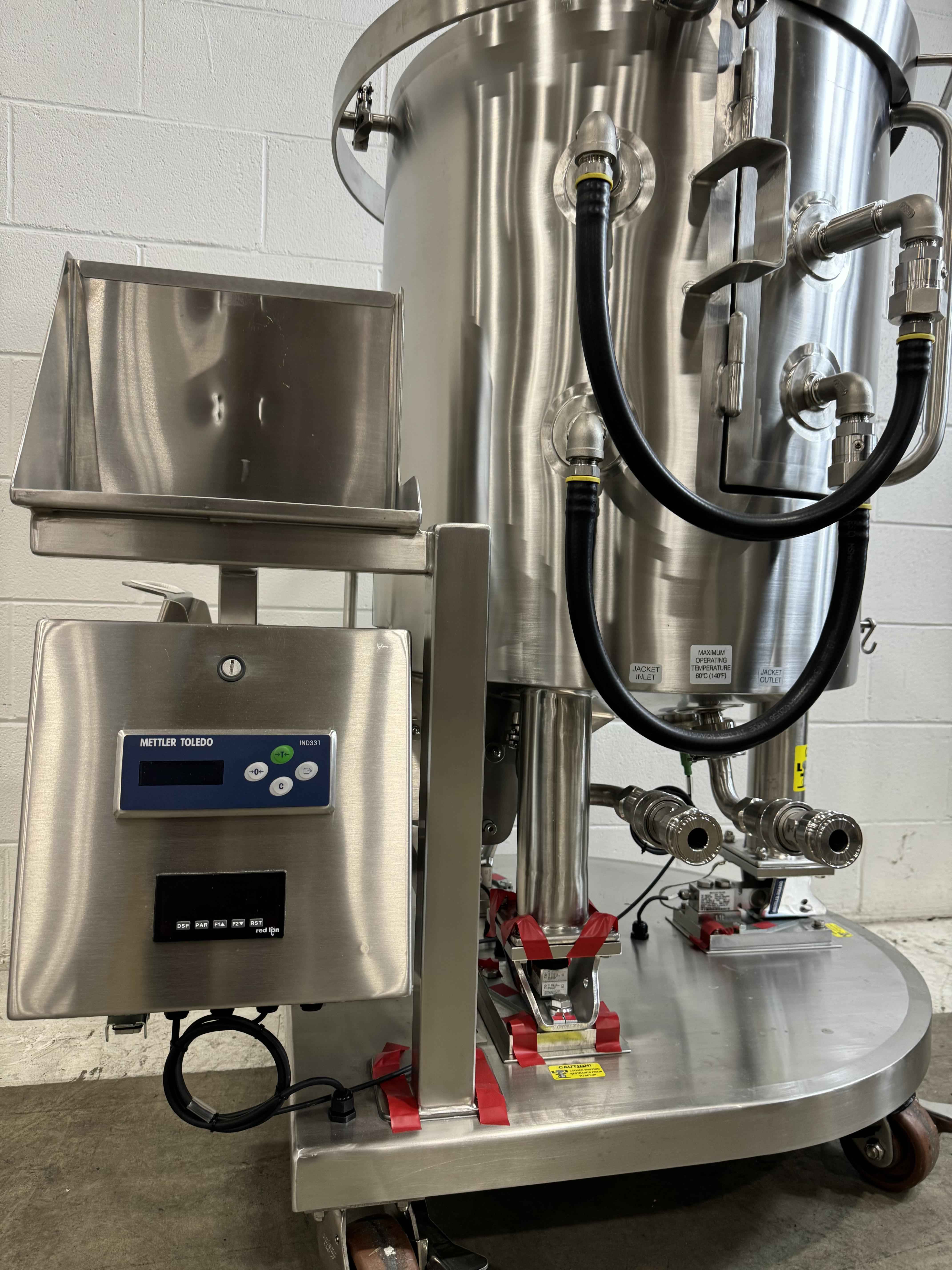 Millipore MXRL100TLA Bioprocessing Single Use Mixer 100L, 2020, Used, 120V Operation