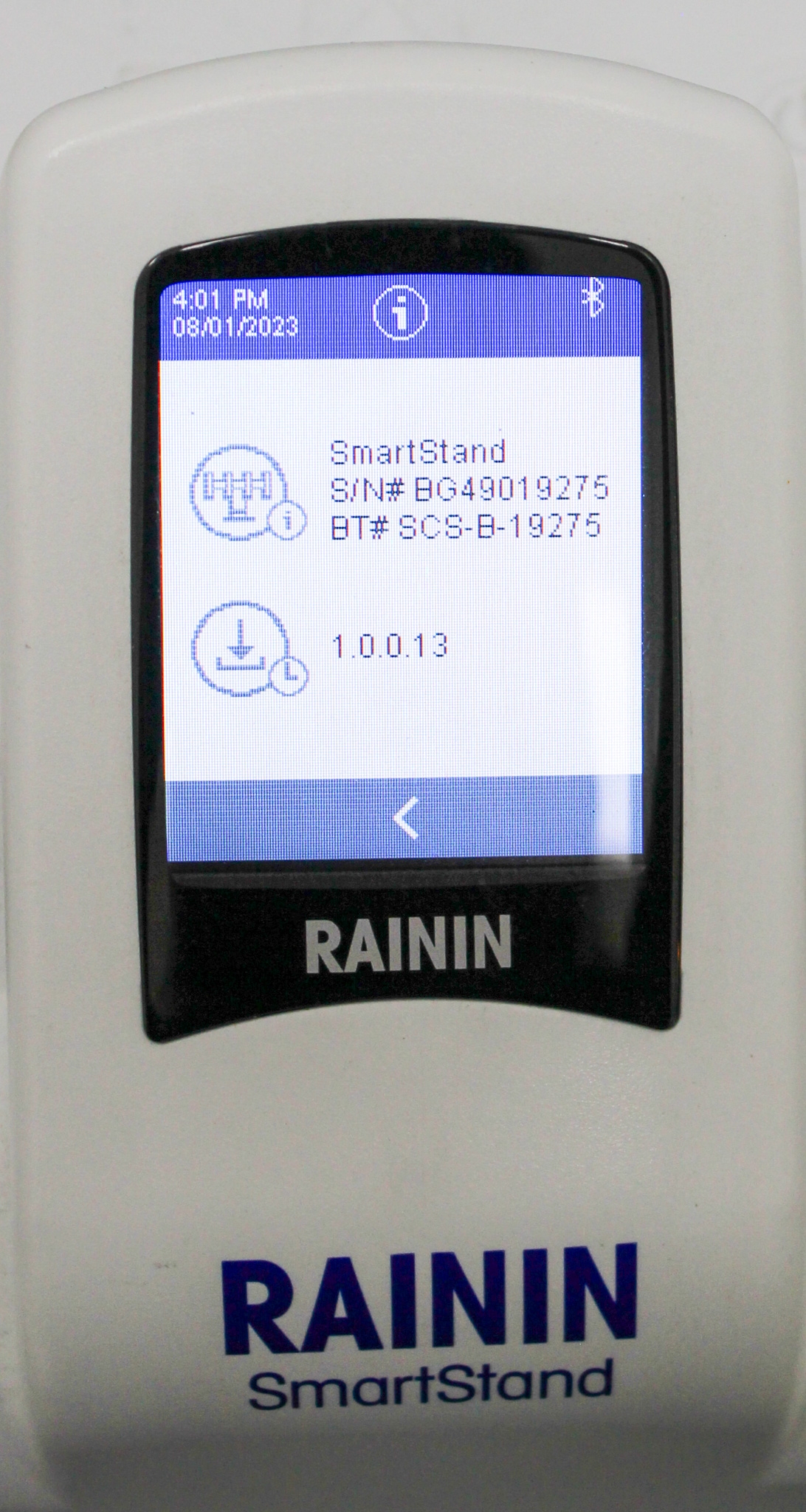 Rainin SmartStand SCS-B Pipette Holder RFID Bluetooth Asset Manager