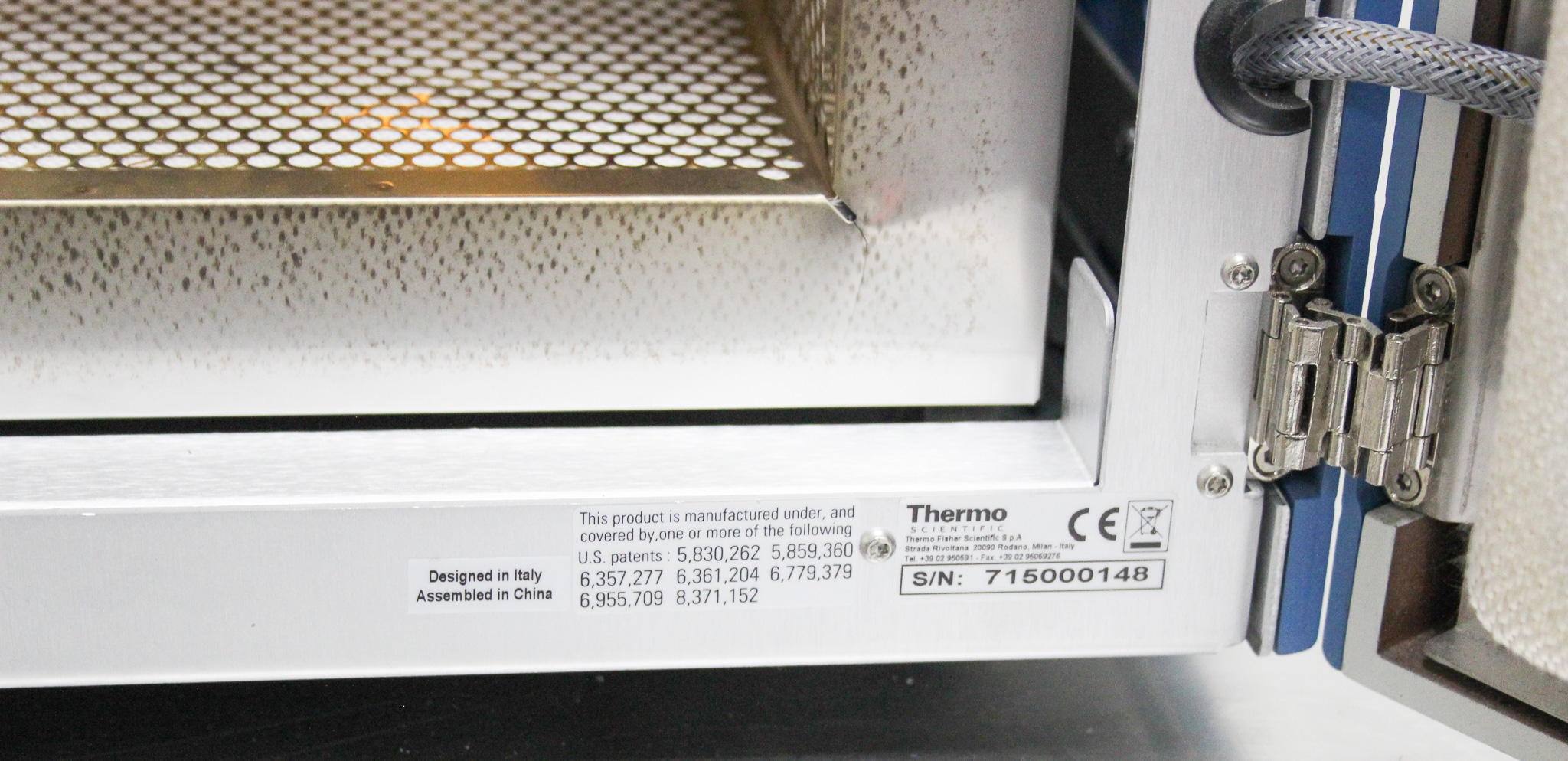 Thermo Trace 1310 Chromatograph System Gas Chromatography Oven