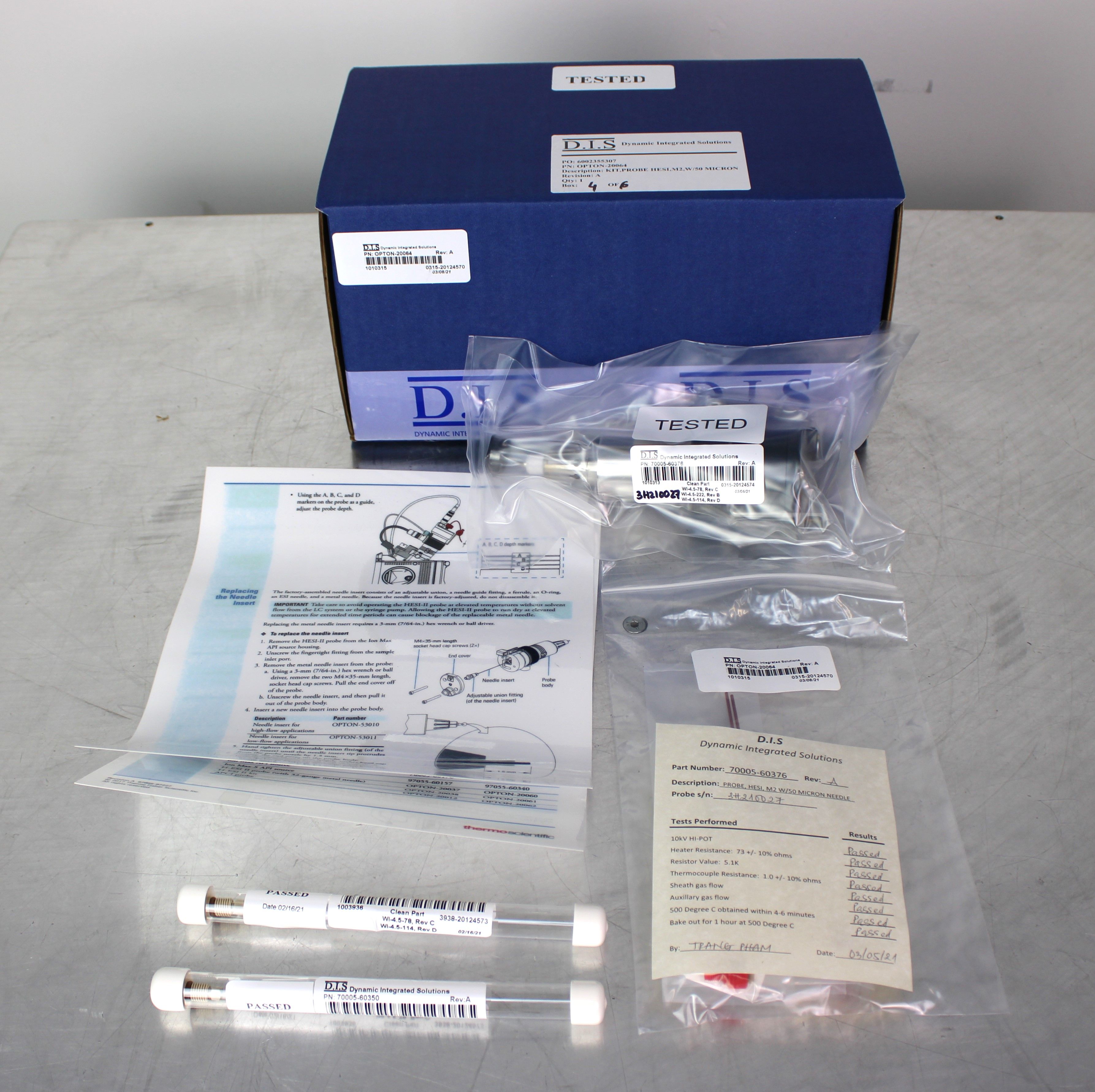 KQ 70005-60370 Mass Spectrometry Ion Max Housing for Ion Part Analysis