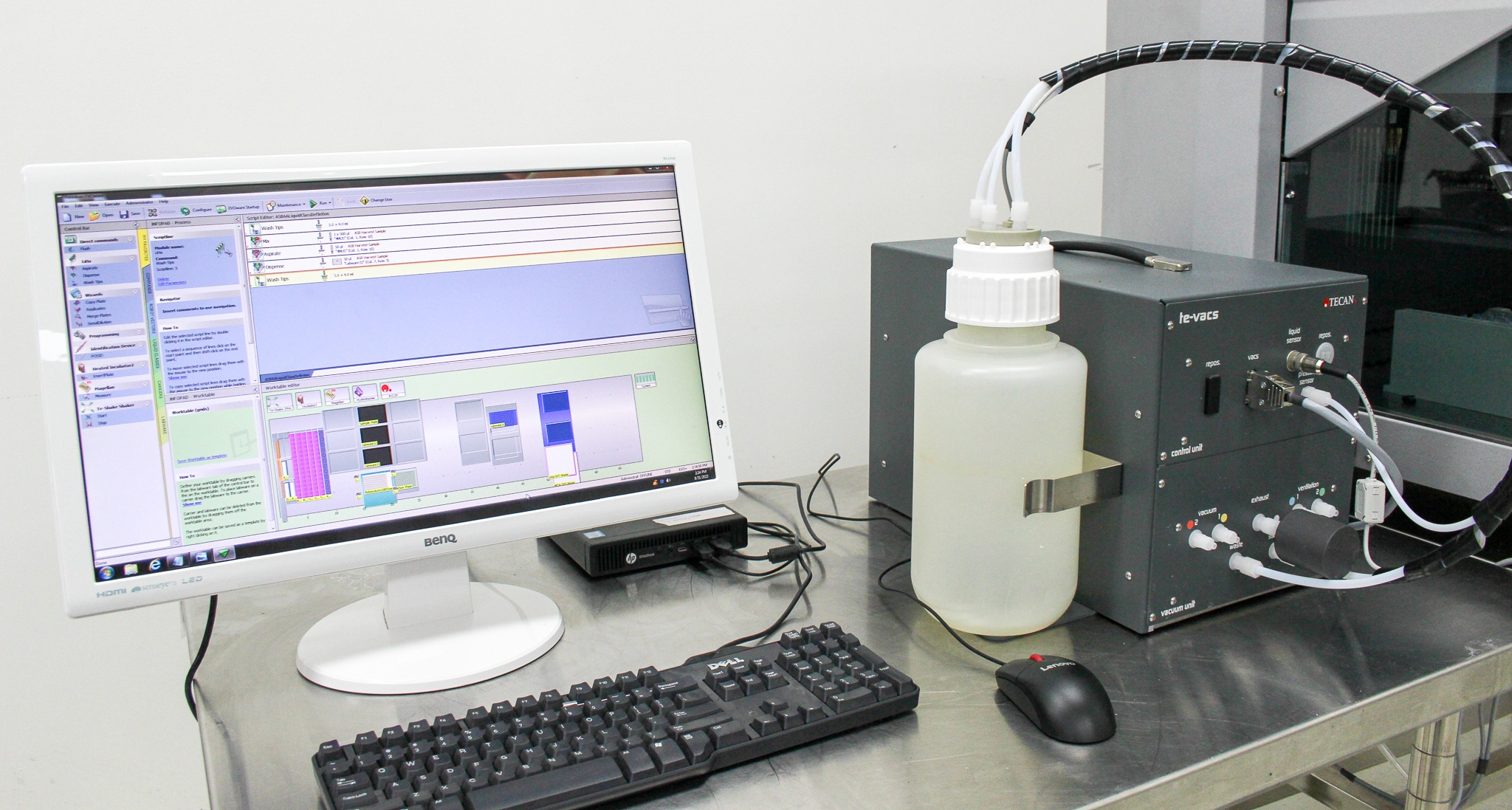 TECAN Freedom Evo-2 200 Automated Liquid Handler Includes Computer/Software