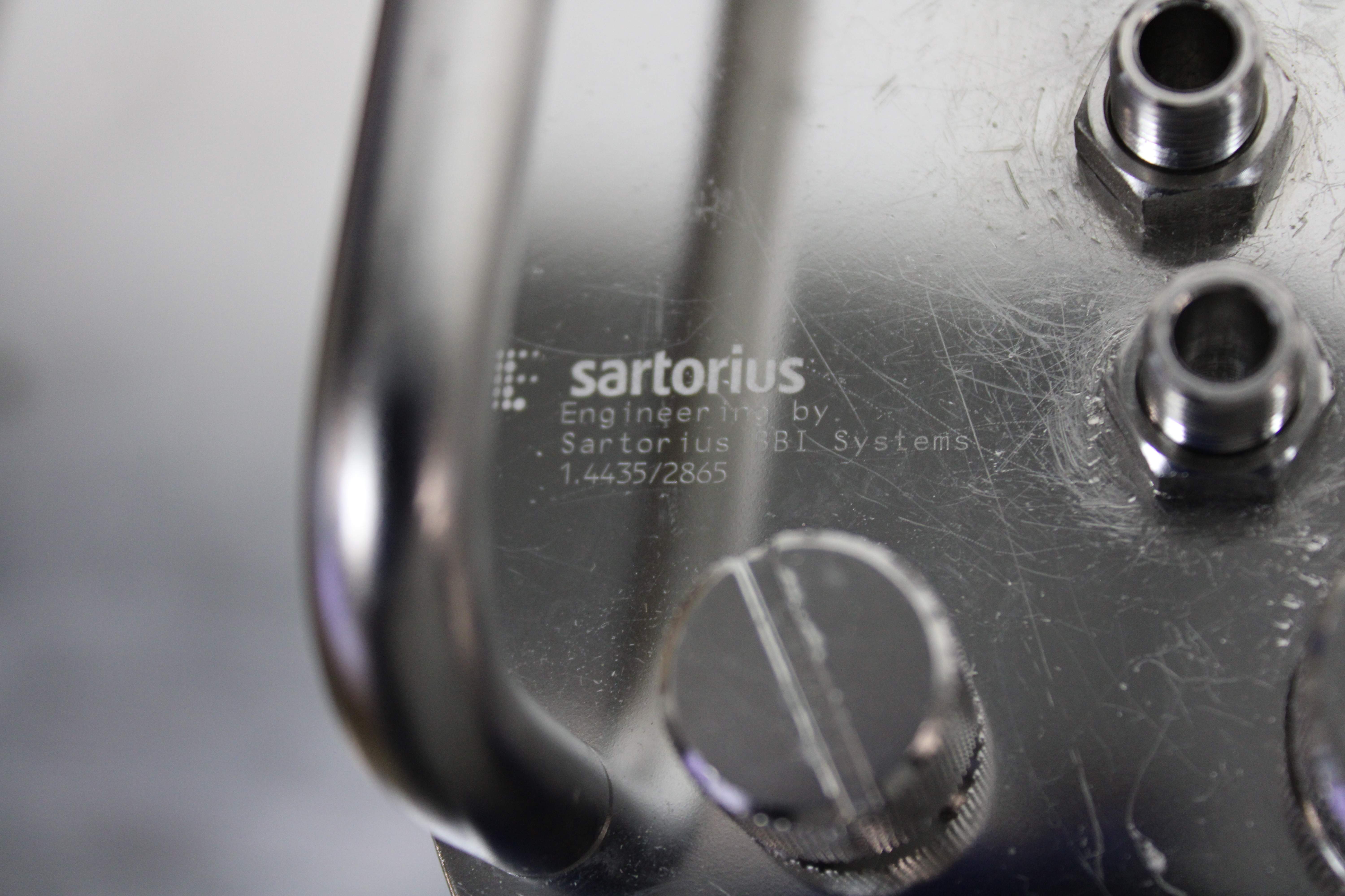 Sartorius Chromatography Column 5L Capacity VG Condition Process Scale-Up