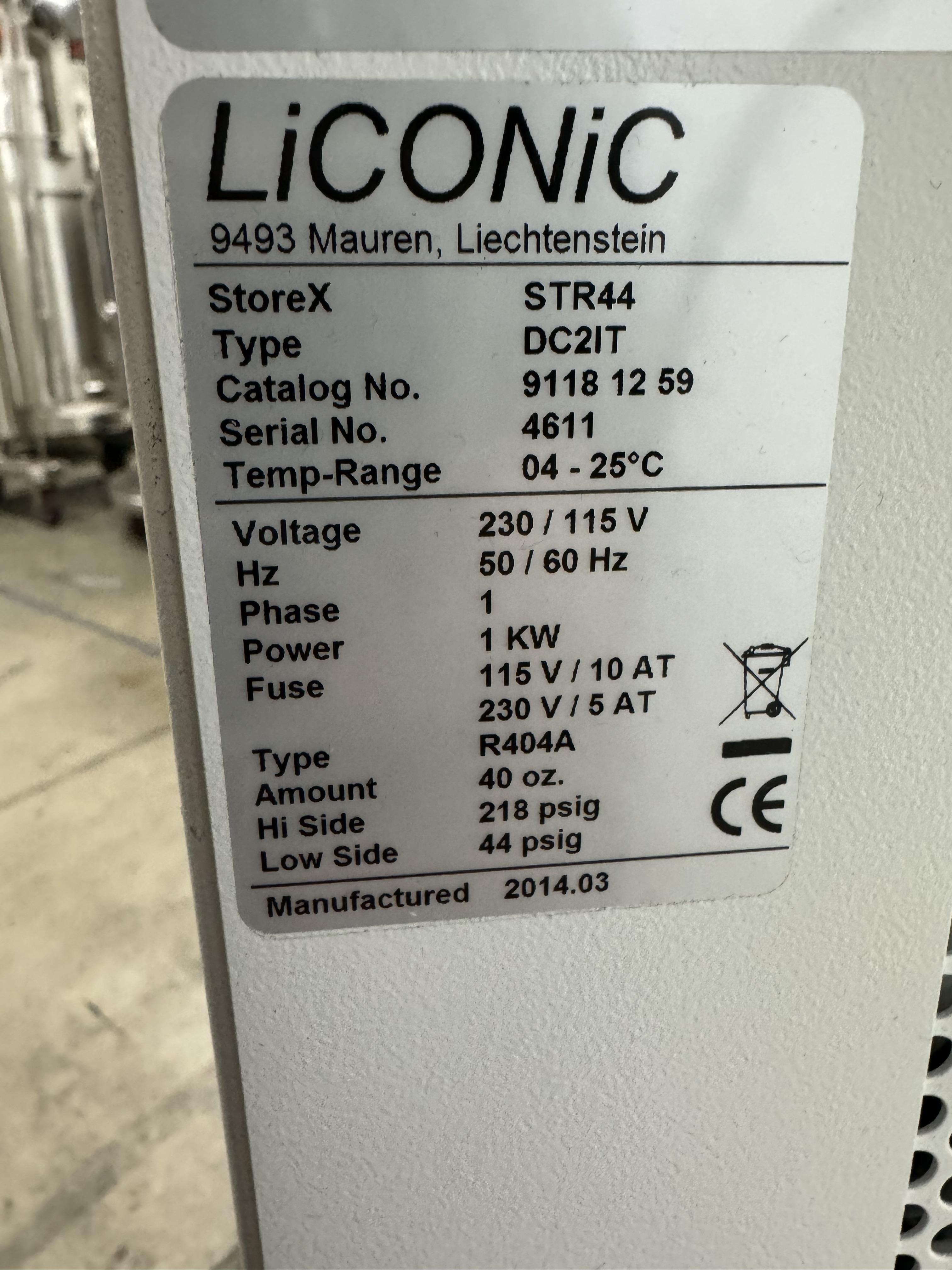 Liconic DC2IT STR44 Incubator Incubator 44 MTP Capacity for Proteins