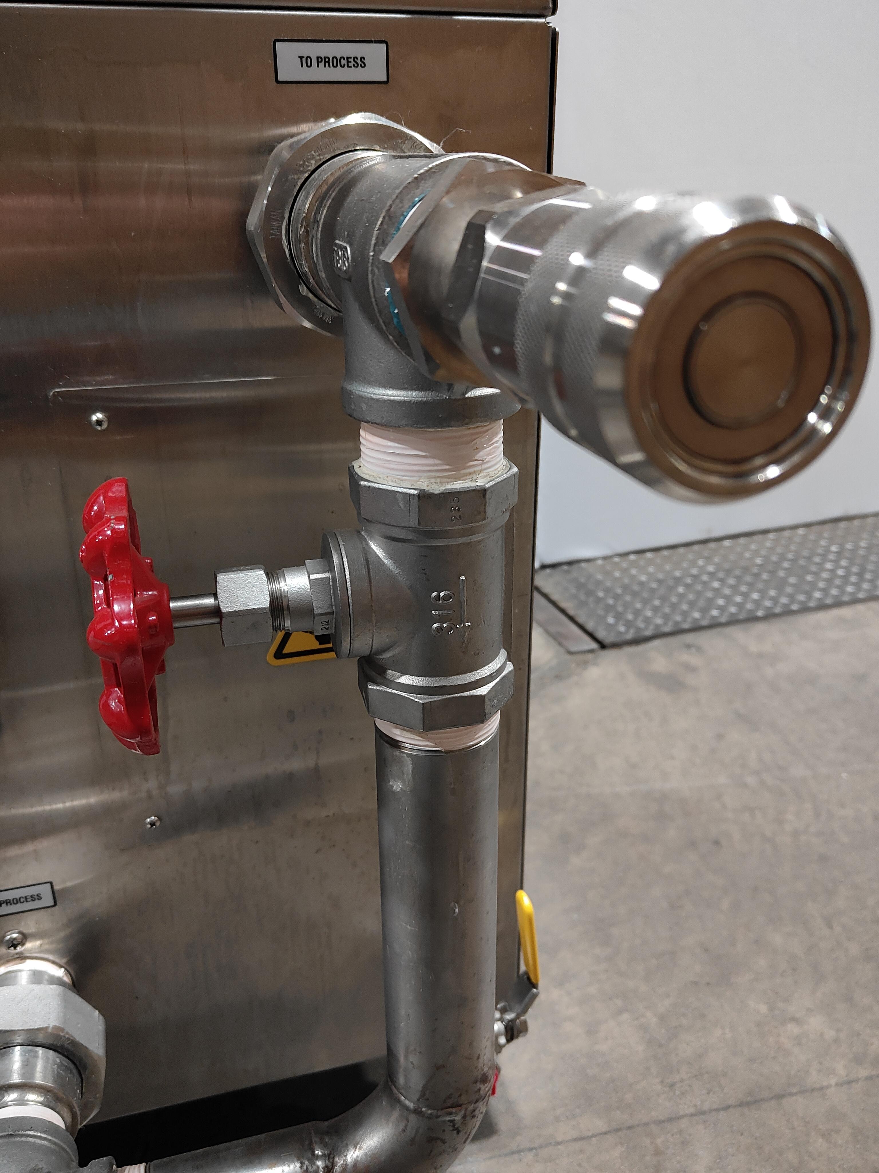 Mokon DZ4300AGE Dual Zone Industrial Water Heater 24kW Per Zone 25 GPM @25Psi