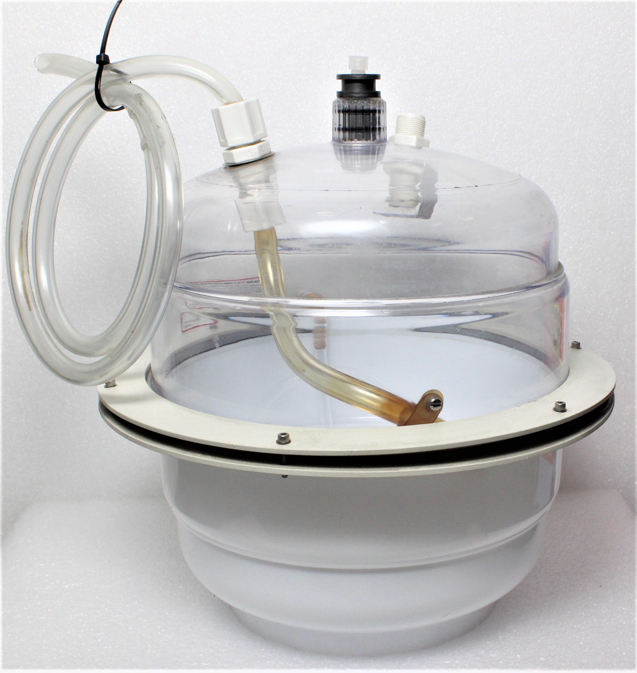 Bel-Art Products Desiccator Polycarbonate 12 Lab Equipment Inlets Used