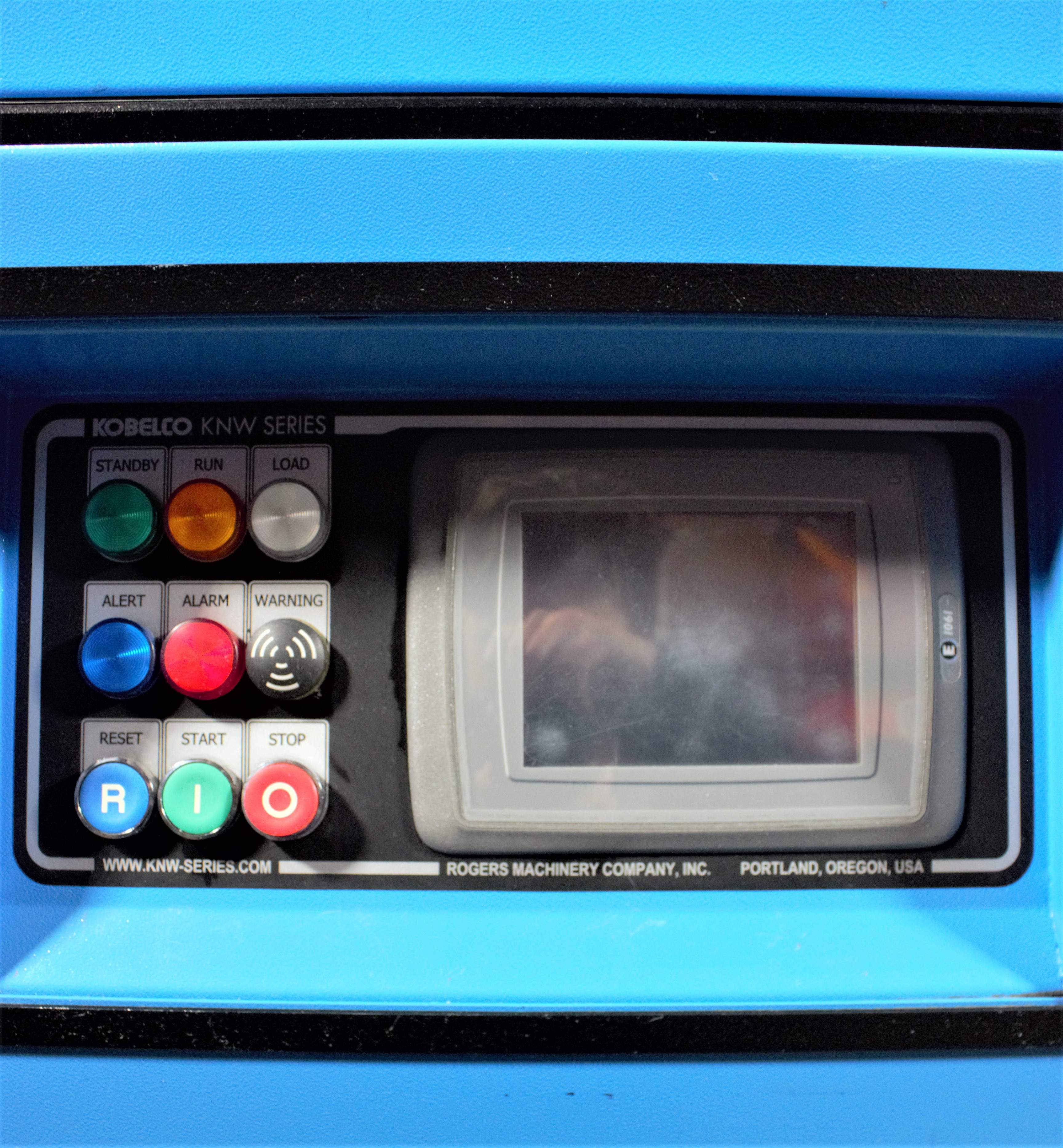 Kobelco KNW Air Compressor Oil-Free Screw 100HP Biotech 480V 60Hz Good