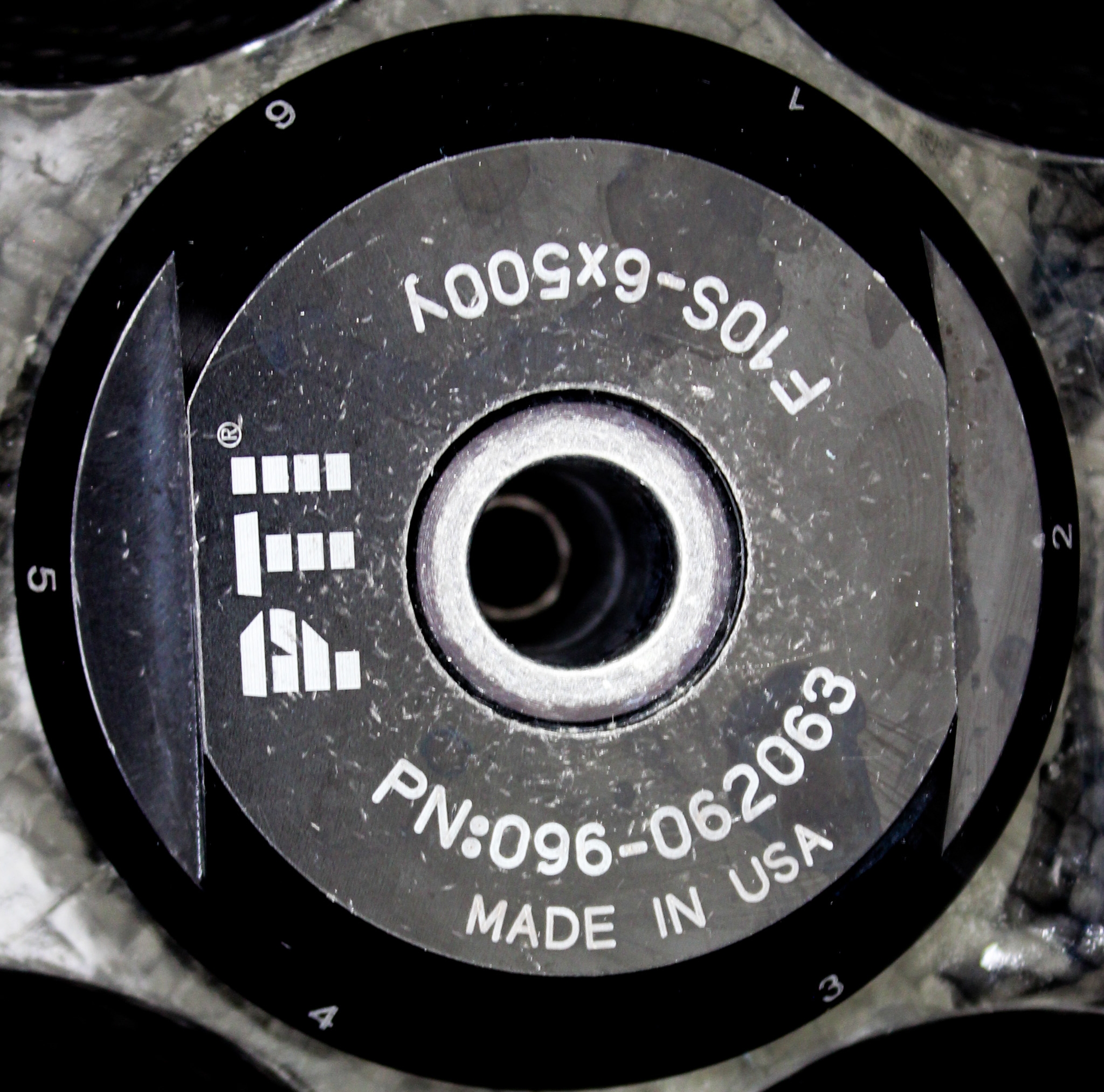 PTI F10-6x500y Centrifuge Rotor Fixed Angle Carbon Fiber 10000 RPM 6x500mL