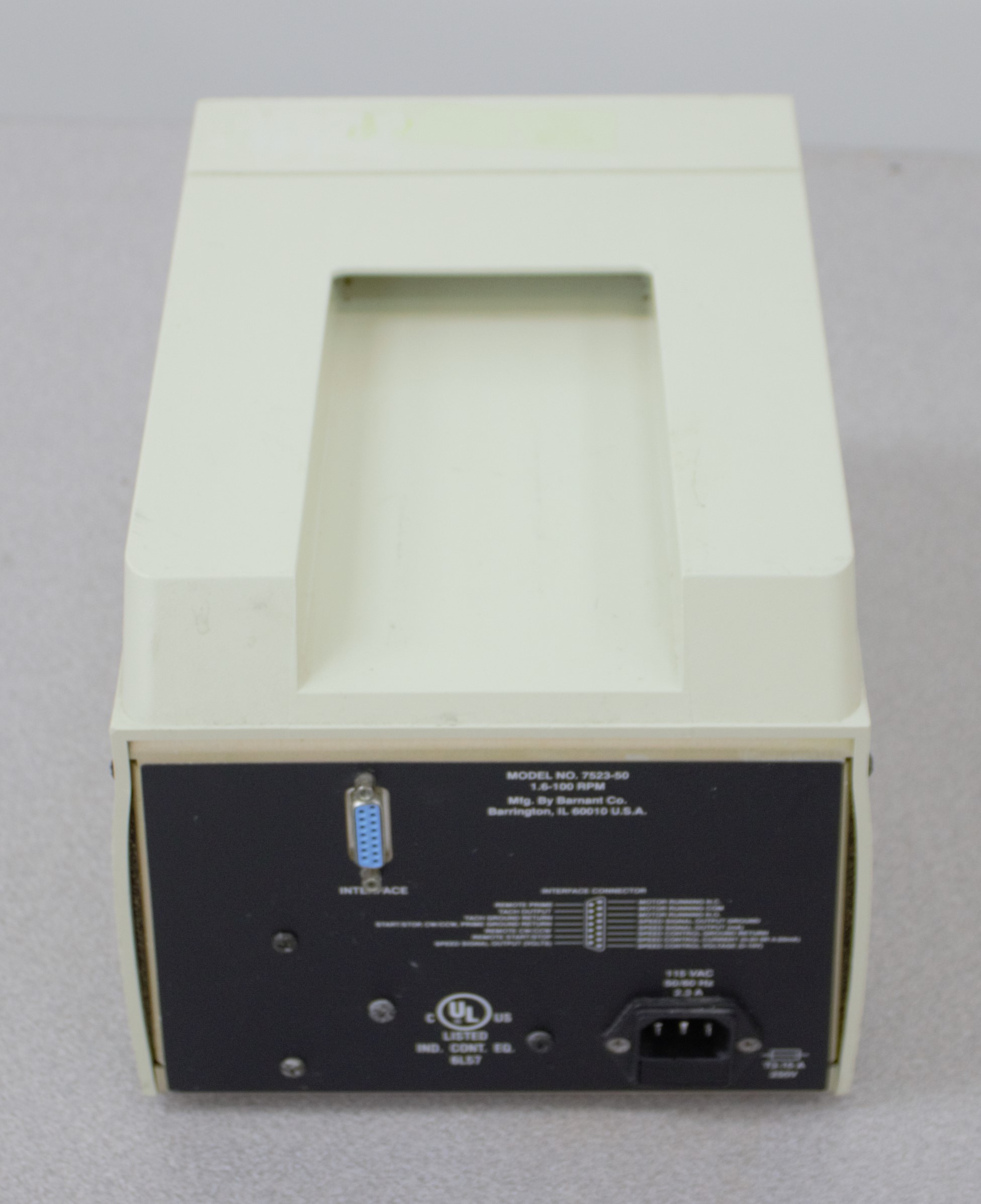 Cole Parmer 7523-50 Digital Pump Variable-Speed Metering Drive 580 mL/min Used