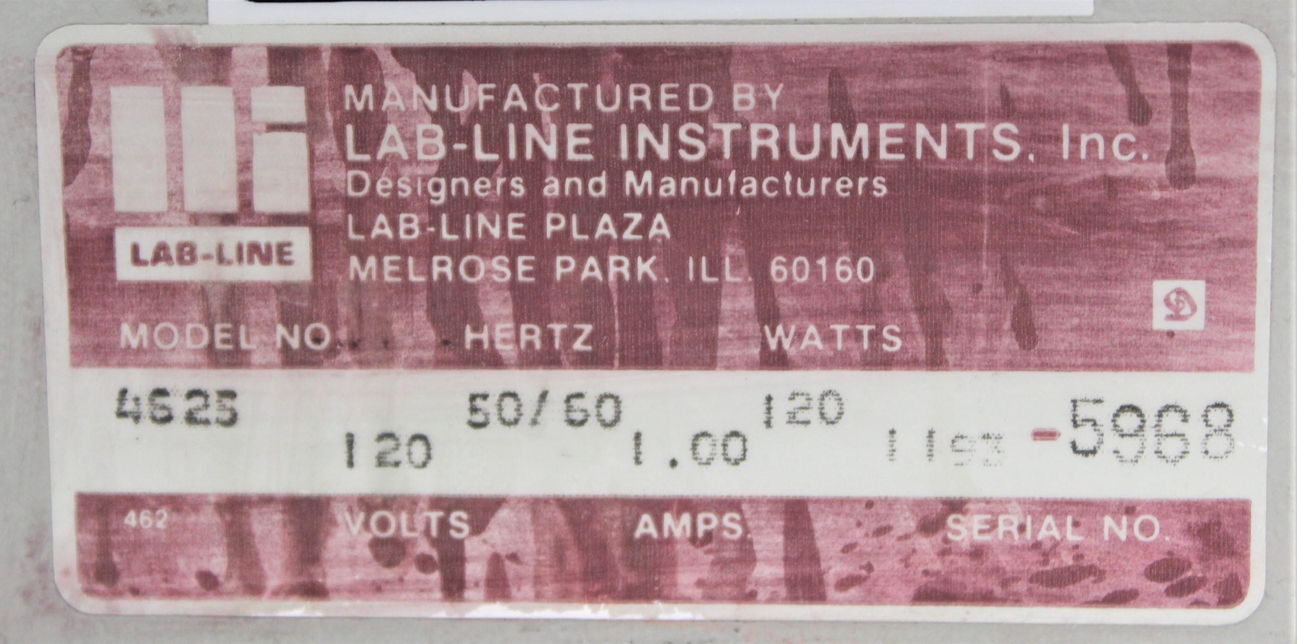 Lab-Line 4625 Titer Plate Shaker - Reliable for Virology, Immunology Use