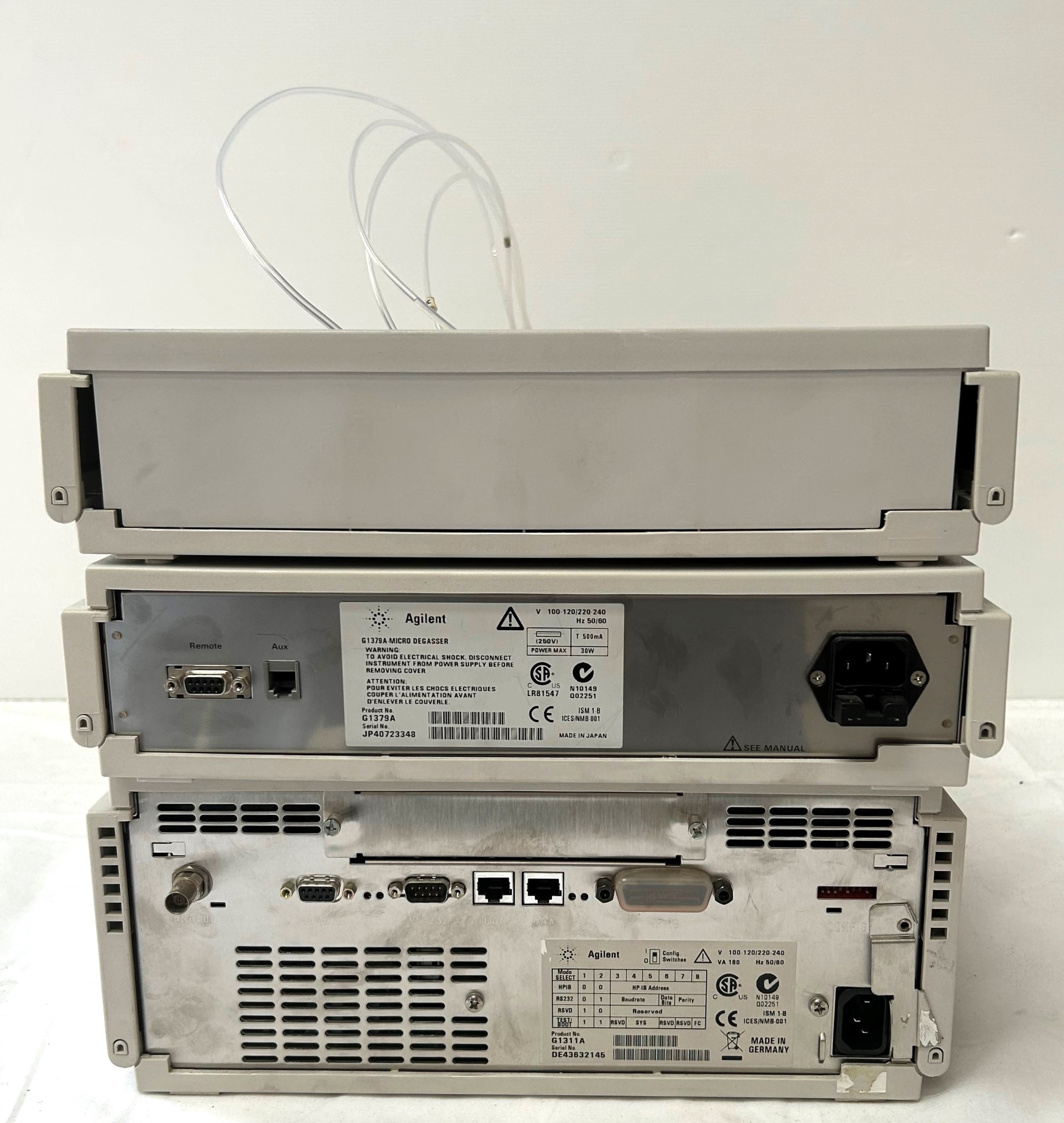 Agilent G1379A Vacuum Degasser HPLC System Functional Used 1100 Series 220V