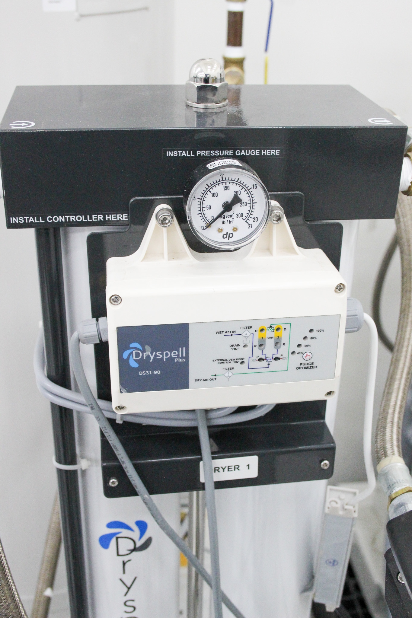 Powerex LSD03A3 Lab Air Compressor System 80 Gallon 145 PSIG USA