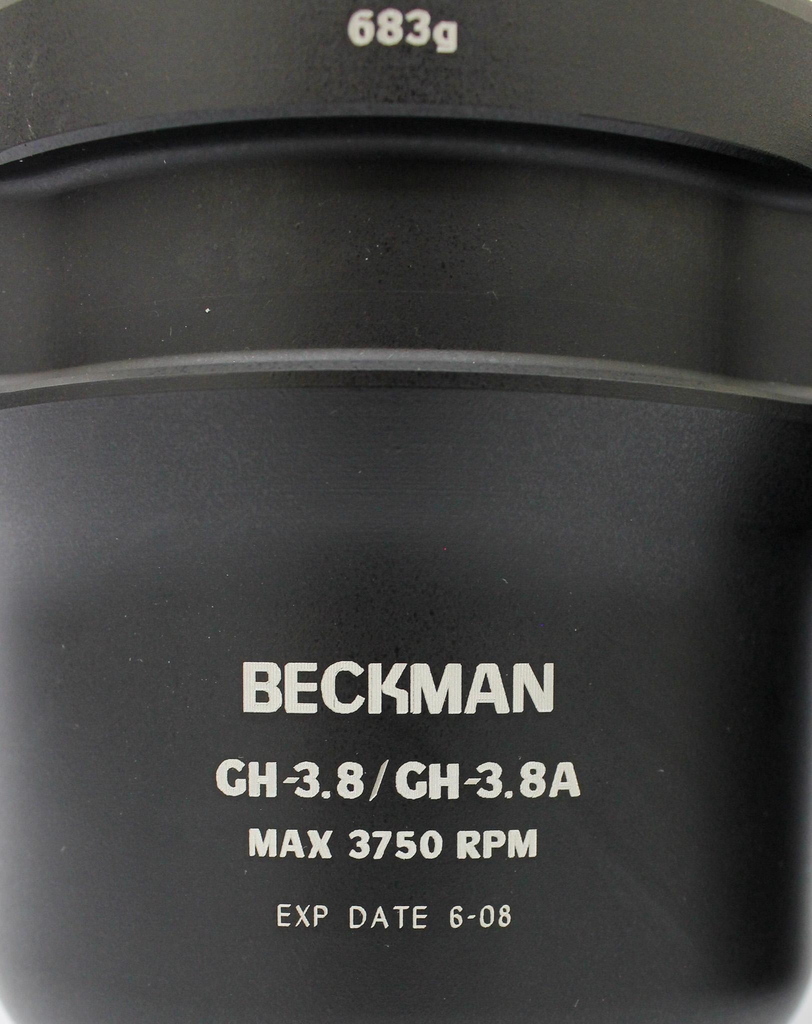 Beckman Buckets GH-3.8/GH-3.8A Centrifugation Accessory 750mL Capacity