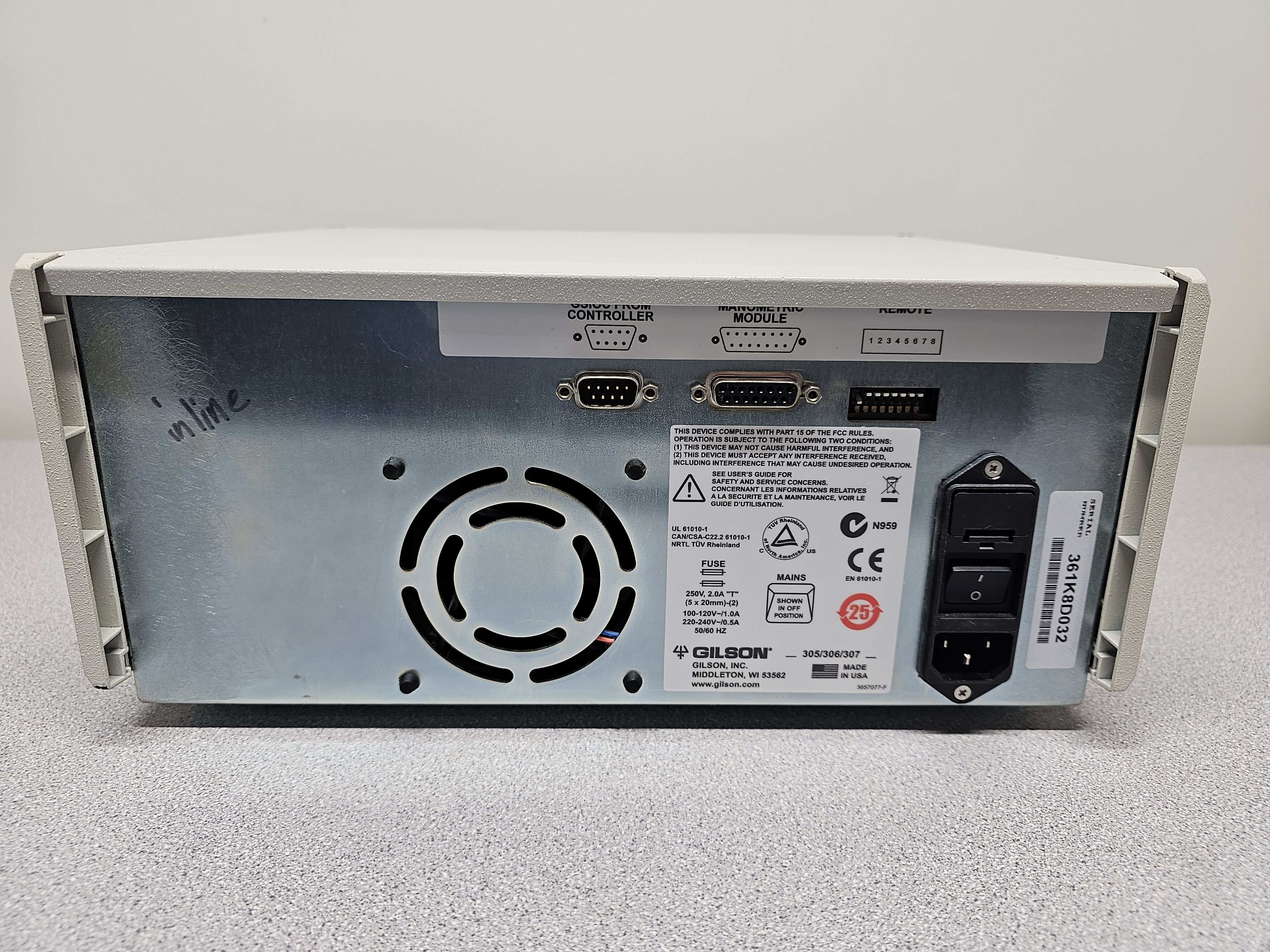 Gilson 306 HPLC Pump Isocratic Binary Tertiary Multi-pump Applications