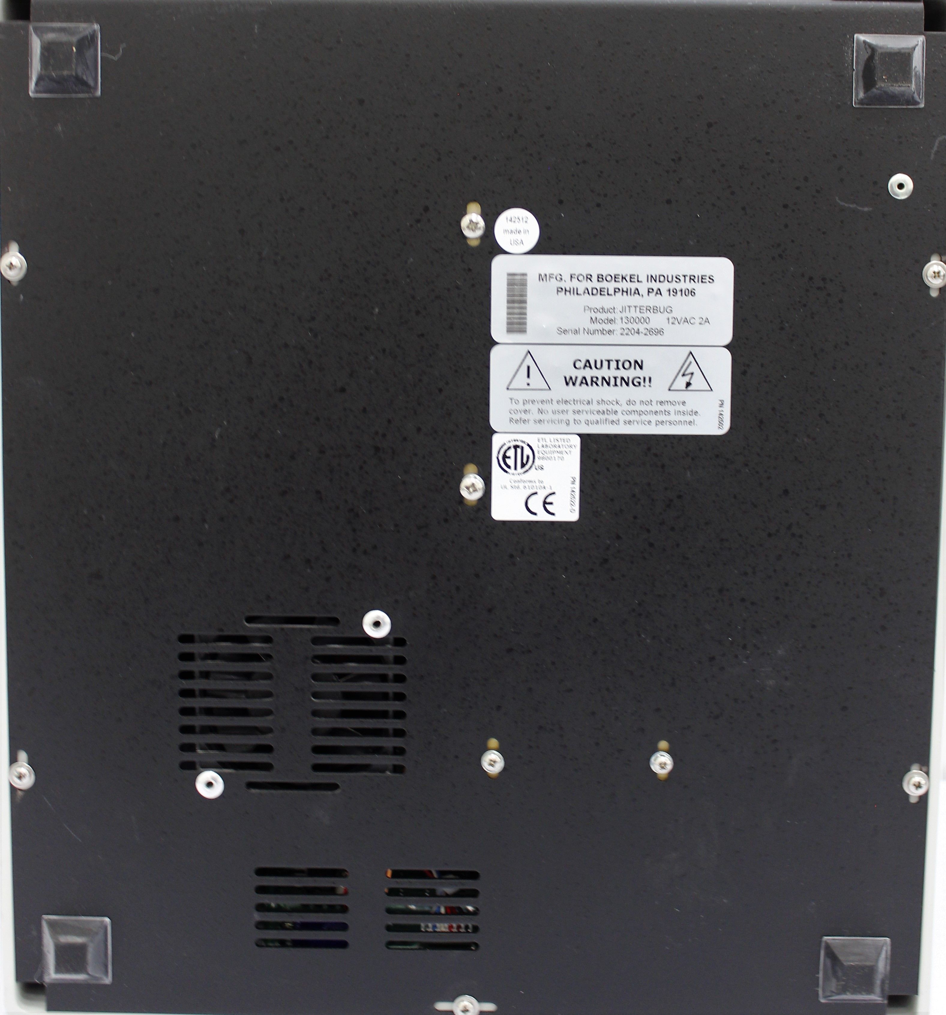 Boekel 130000 Incubator Shaker Heated 40C 1500RPM Microplate ELISA PCR