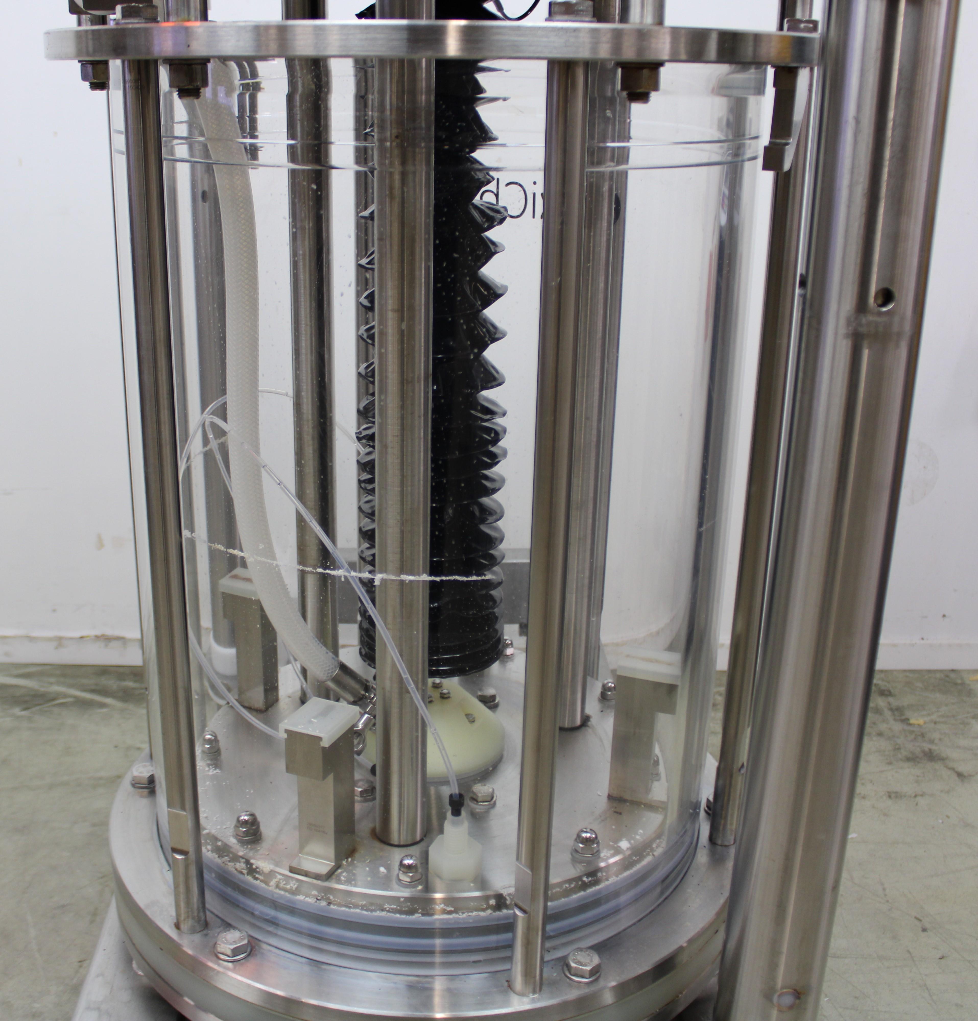 GE AxiChrom 450/300 Chromatography Column w/ KINETIX Rotary Motor Used