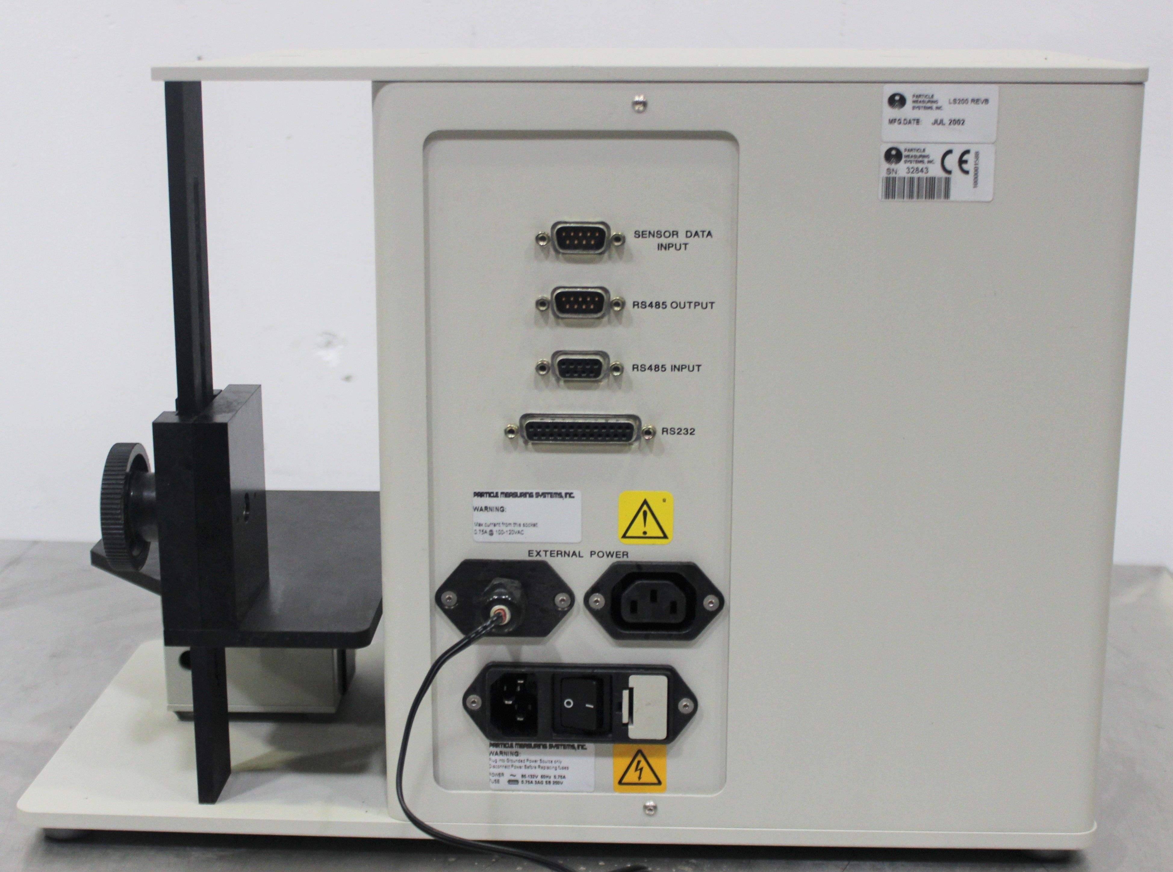 Particle LS-200 Syringe Liquid Sampler 150C 100 psi Non-Corrosive Solutions