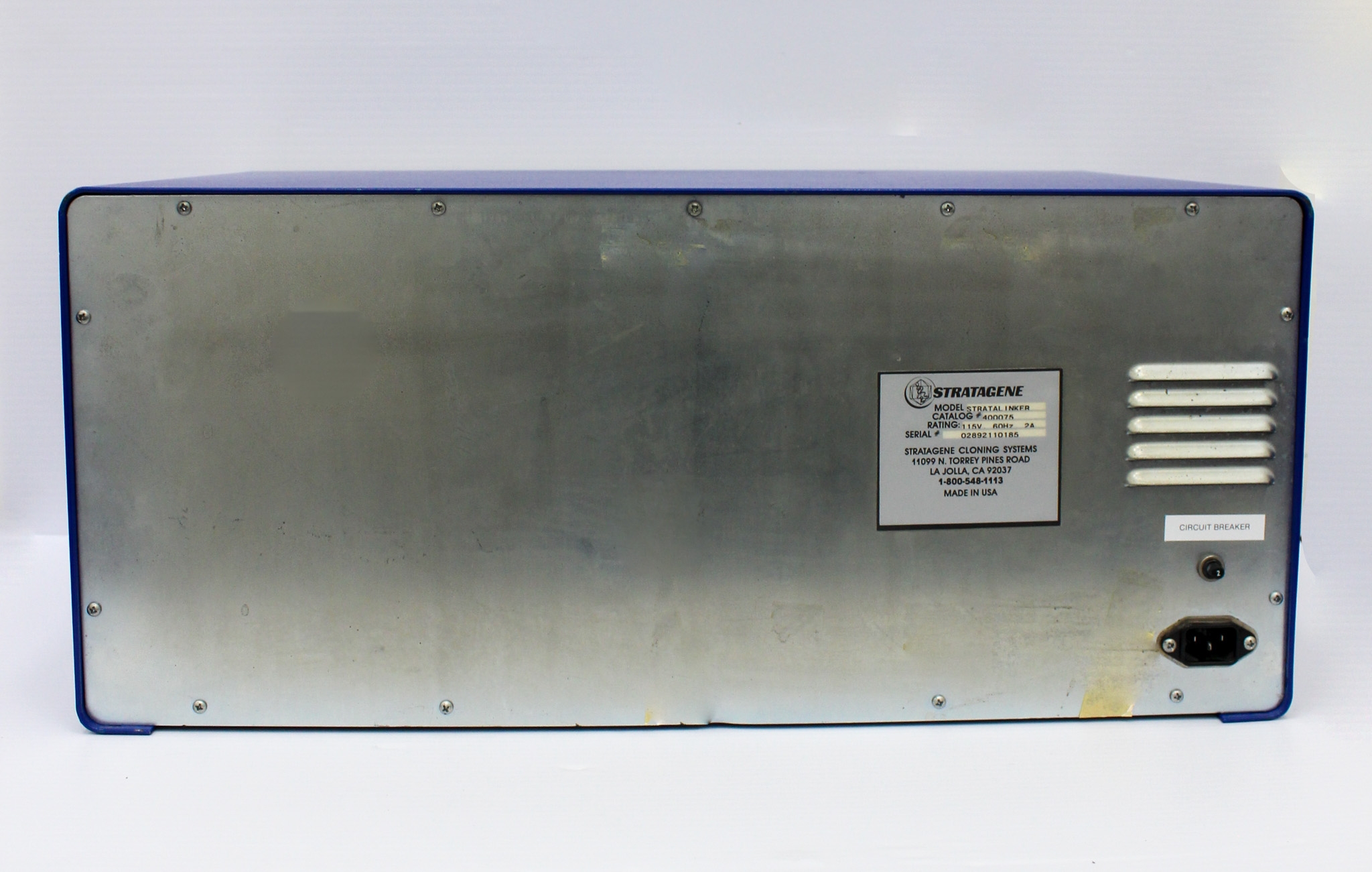 Stratagene UV Stratalinker 2400 Crosslinker 2550s DNA RNA Used