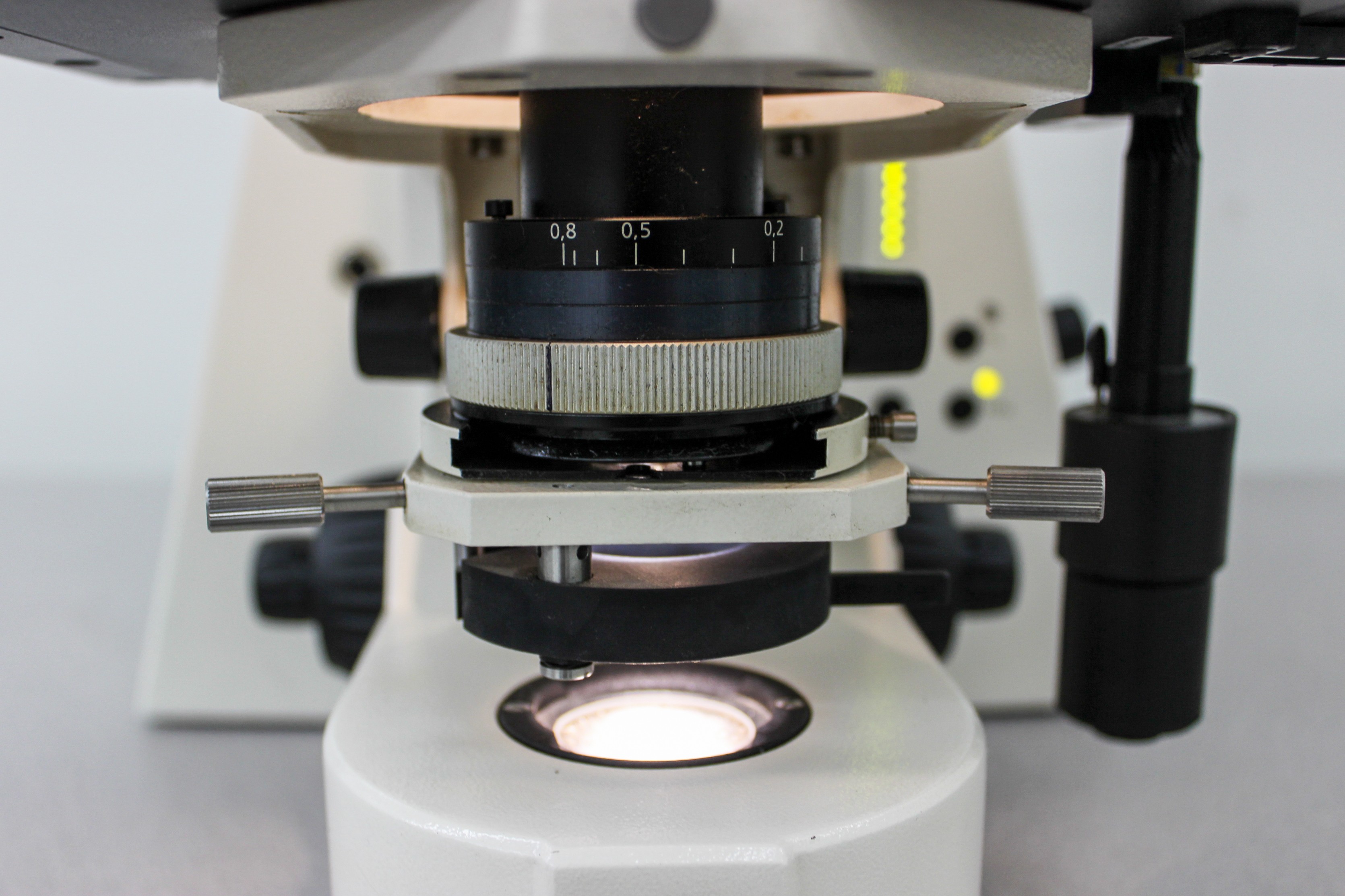 Zeiss Axioplan 2ie Microscope Fluorescence Trinocular Condition Excellent