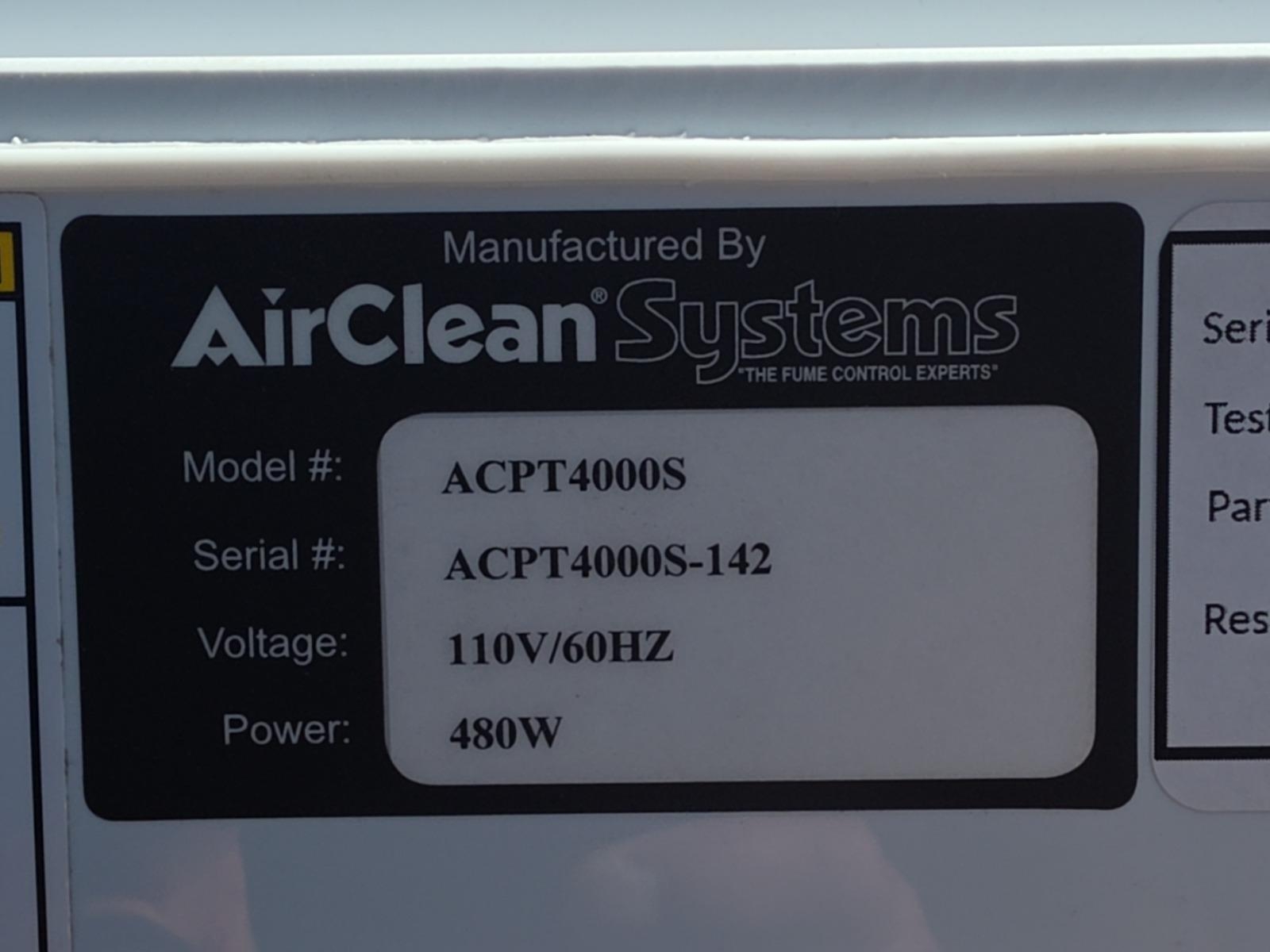 AirClean Endeavour Ductless Fume Hood - Sliding Sash