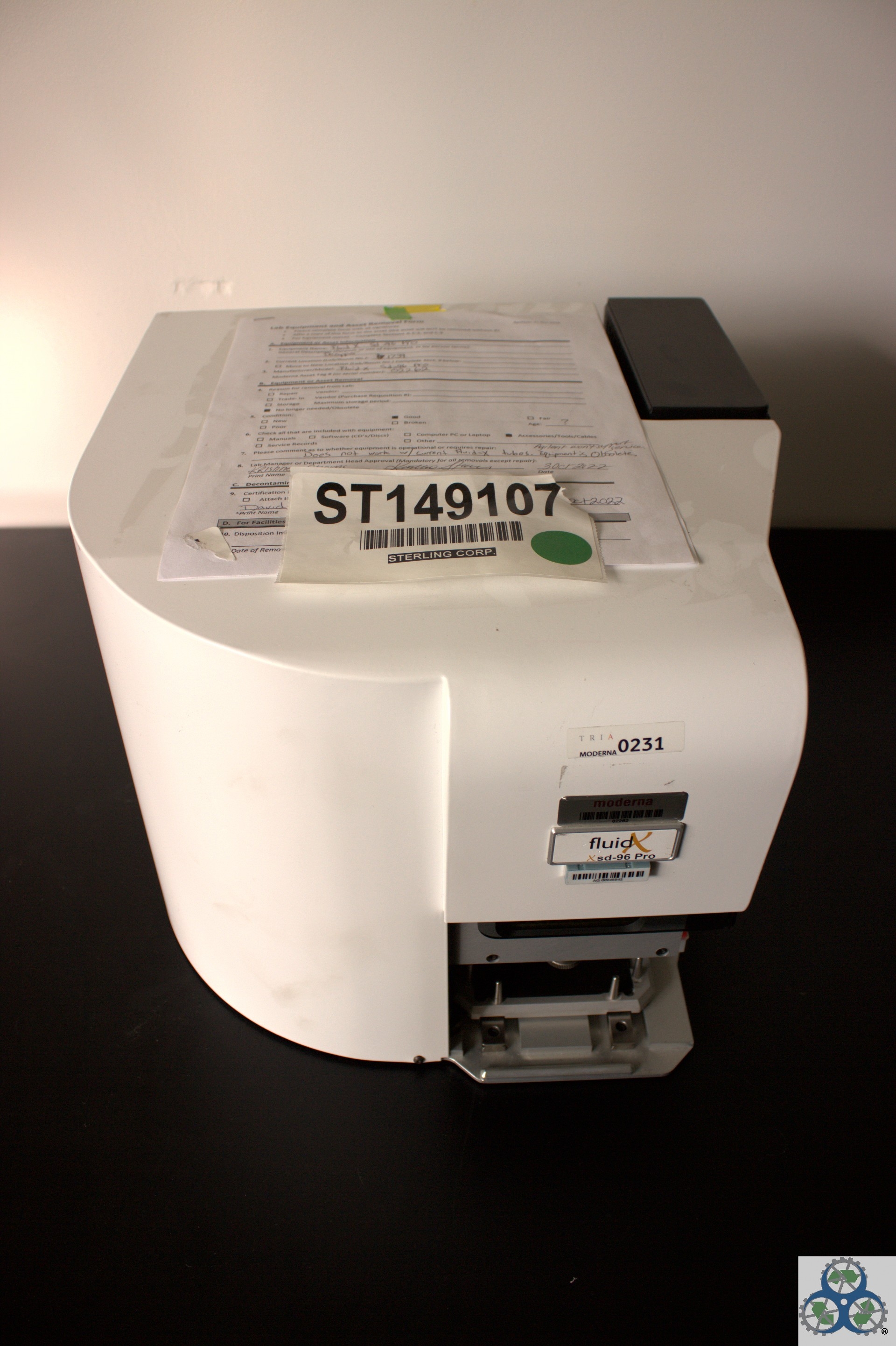 Cedrex Fluid 46 Tube Capper Automatic Decapper 96-Format Use High-Speed