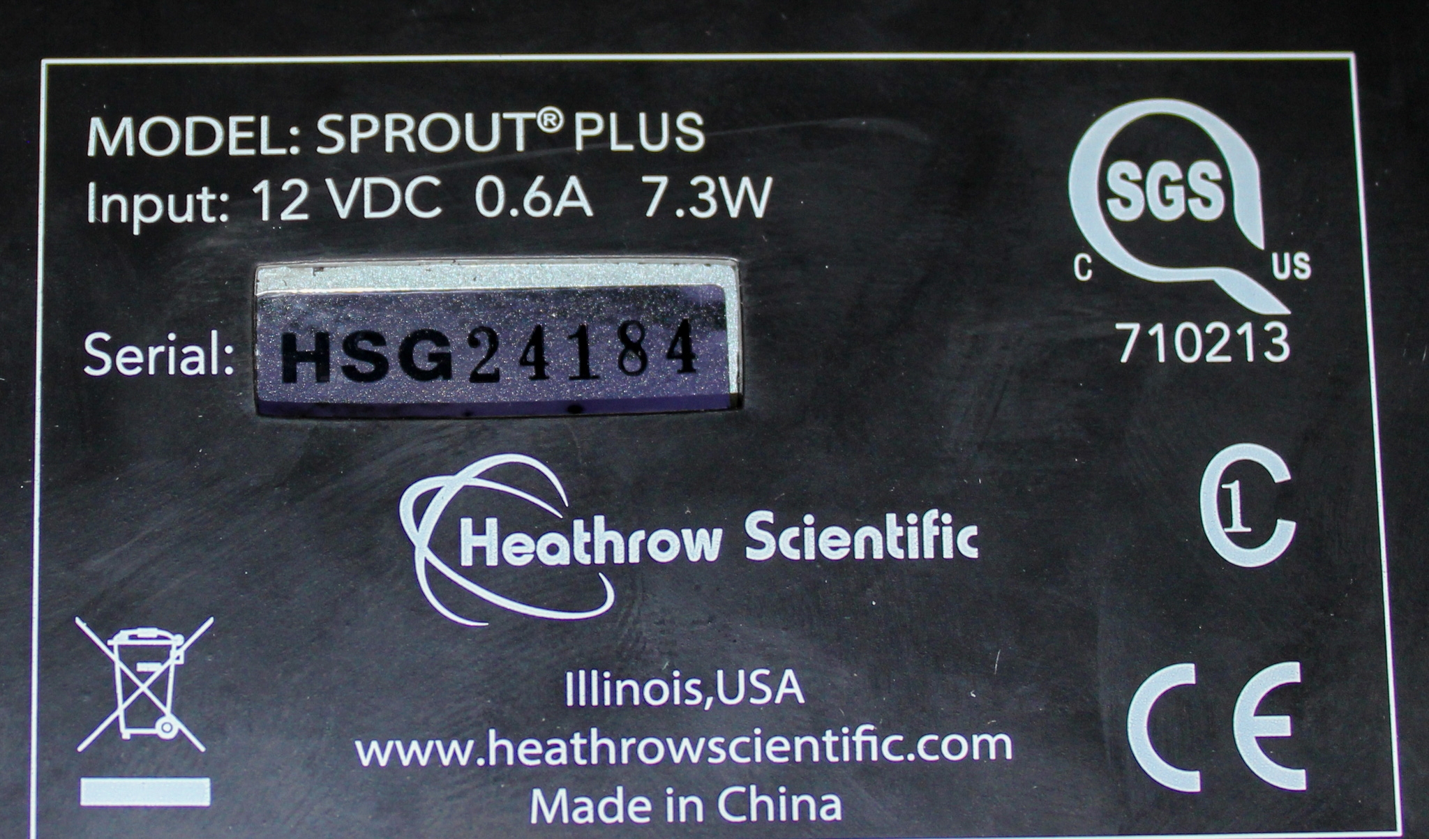 Fisher Sprout Plus Microcentrifuge 6000RPM w/ Locking Lid ABS Plastic Housing