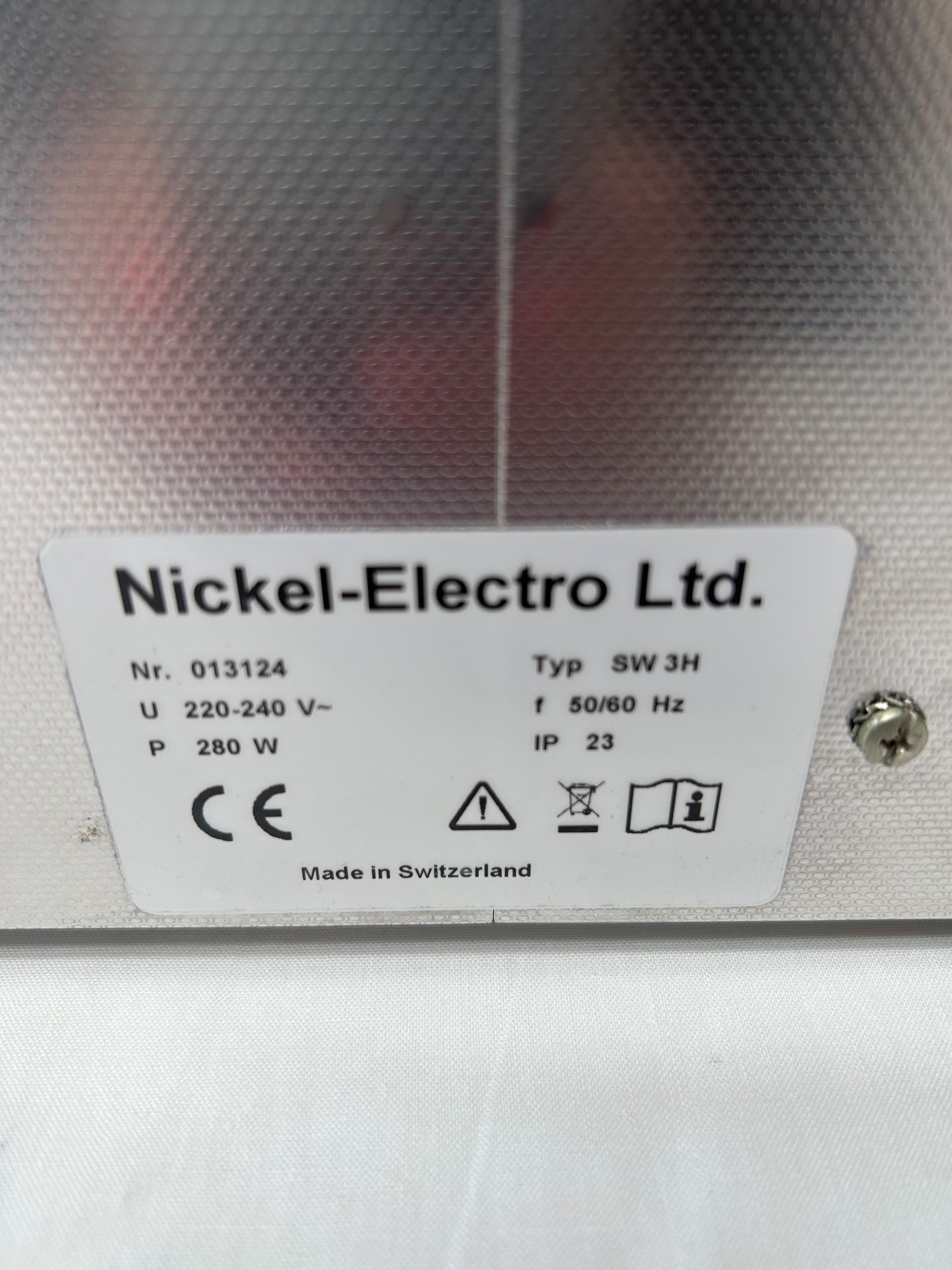 Nickel-Electro Sonic Bath SW3M - Water Bath, Fair Condition, 220V 50/60Hz