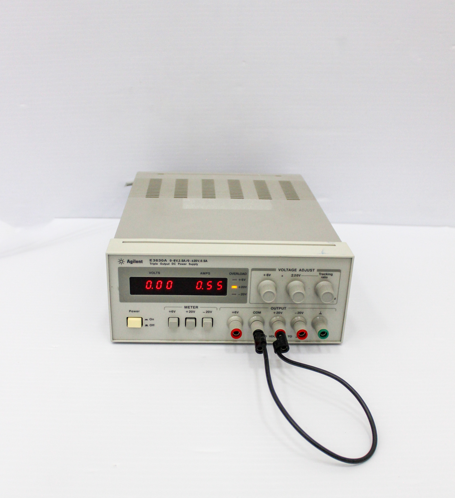 Agilent E3630A Triple Output DC Power Supply 0-20V 0-0.5A VG Condition