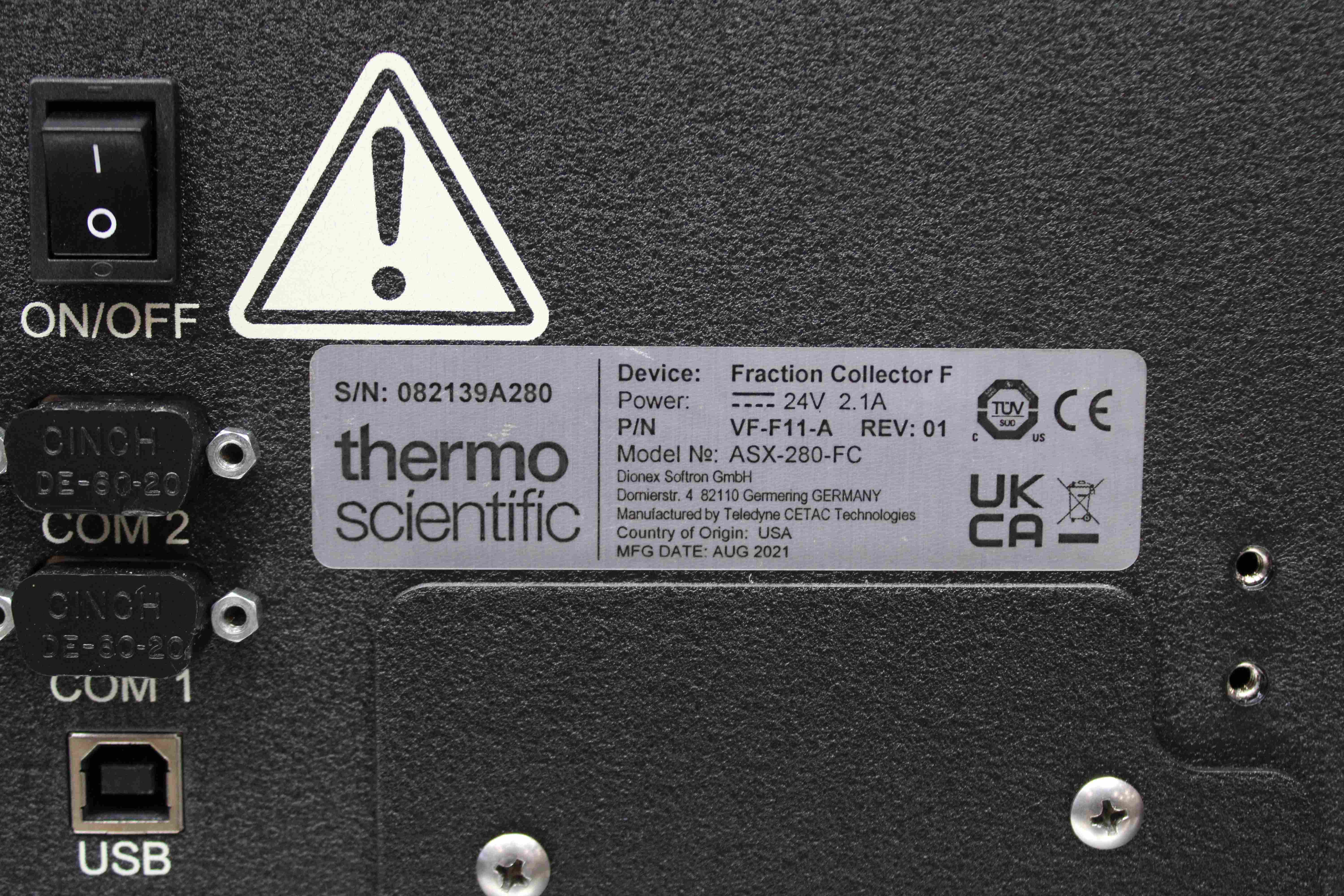 Thermo VF-F11-A Fraction Collector Supports HPLC/UHPLC Integration & Purification