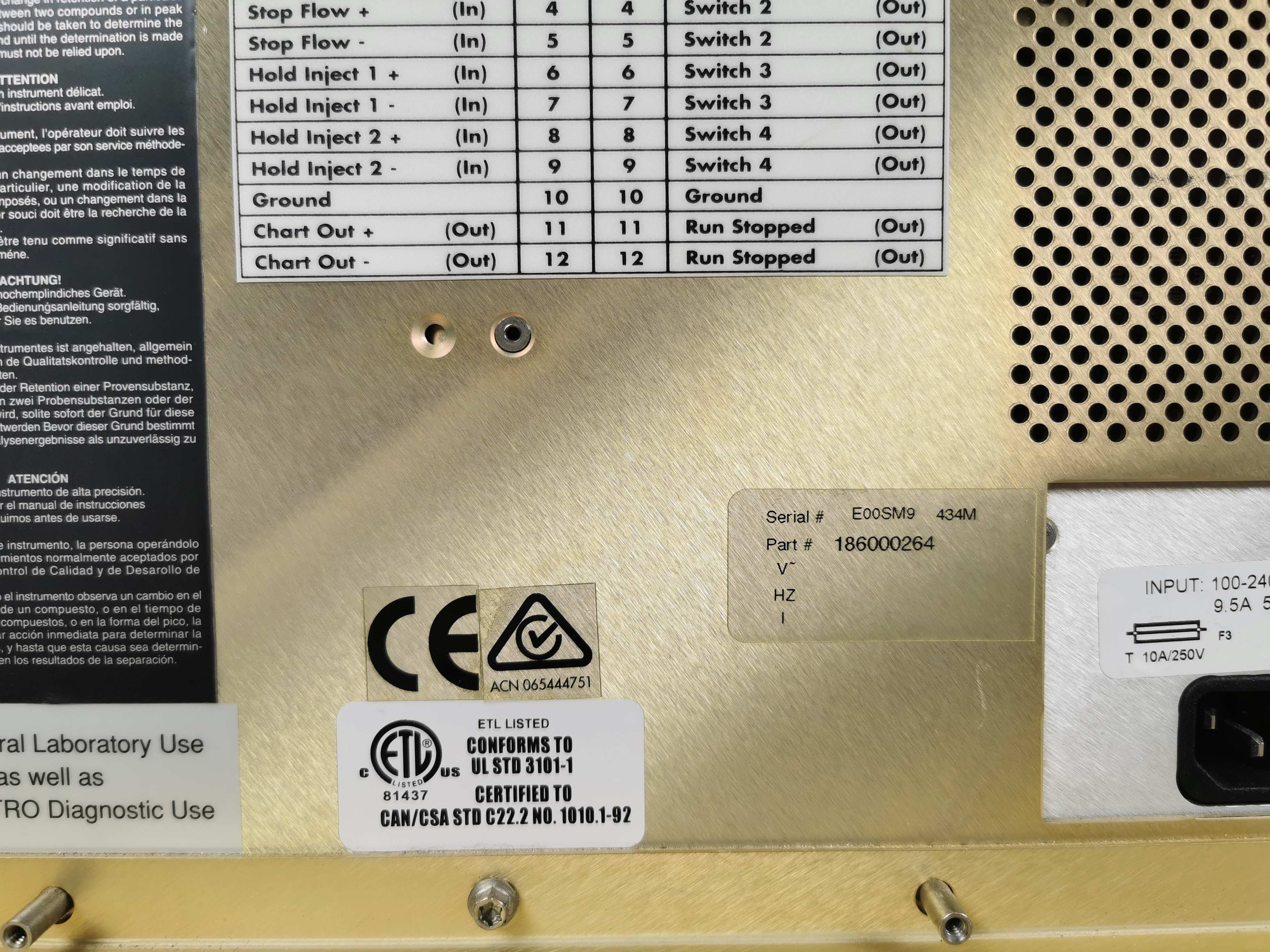 Waters 2790 Separations Module Analytical HPLC LC/MS High-Throughput Used