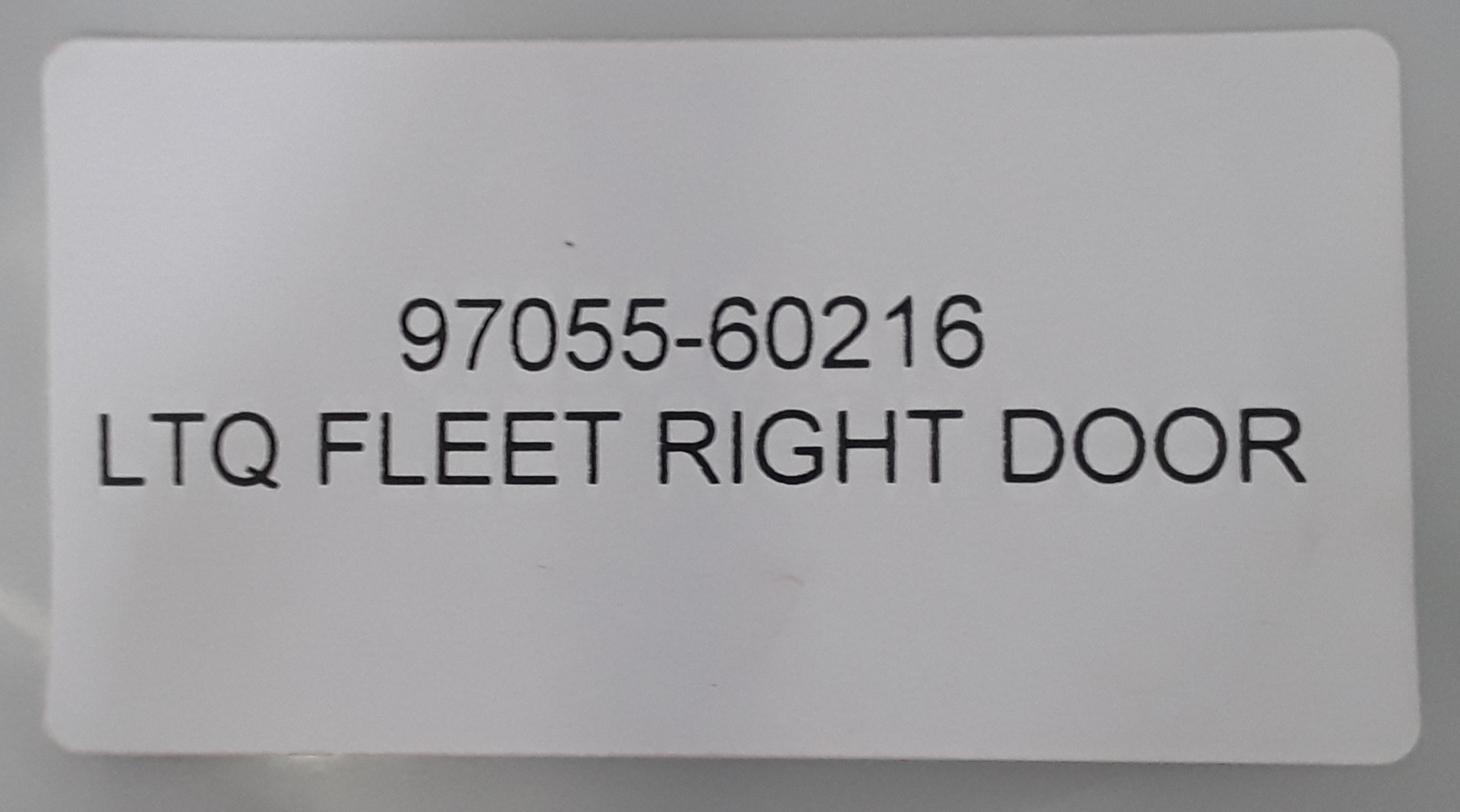 Thermo 97055-60216 LCQ Fleet Door Mass Spec Accessory Excellent Condition