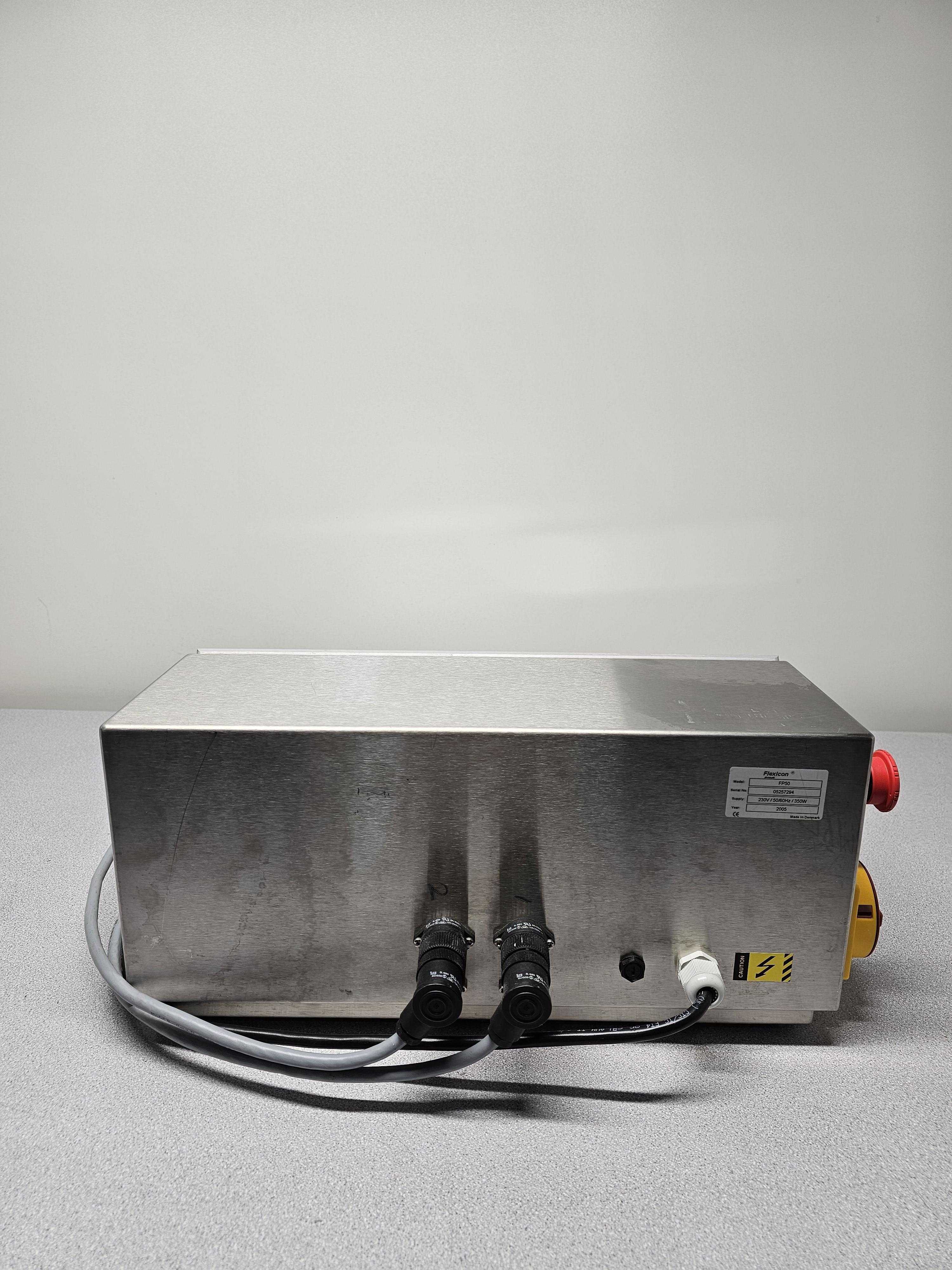 Flexicon FP50 Liquid Filling Control Panel Aseptic System 25 VPM 100ml 120V