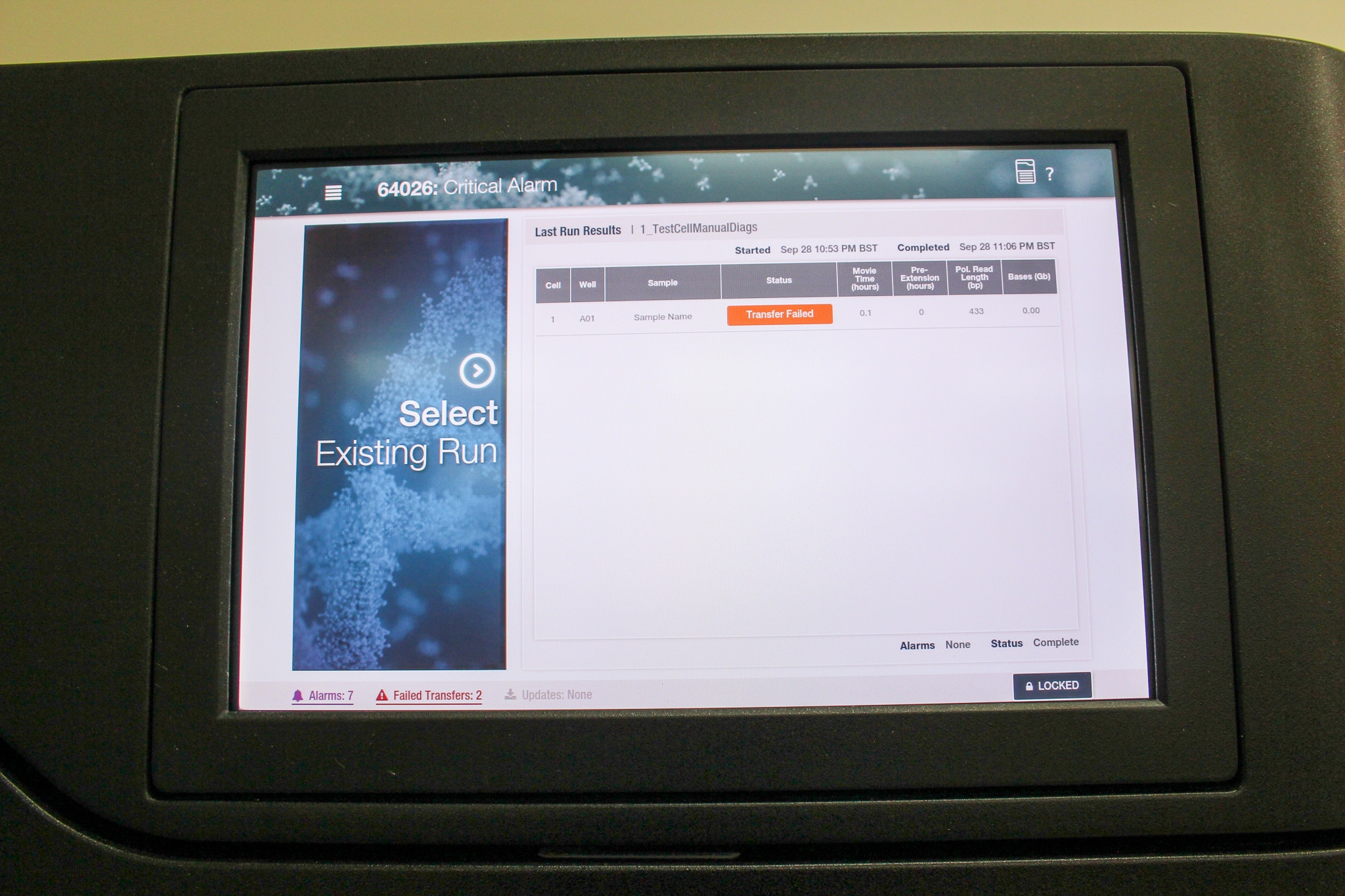 PacBio Sequel II DNA Sequencer Long Read Genome Analysis 220V 50Hz/60Hz