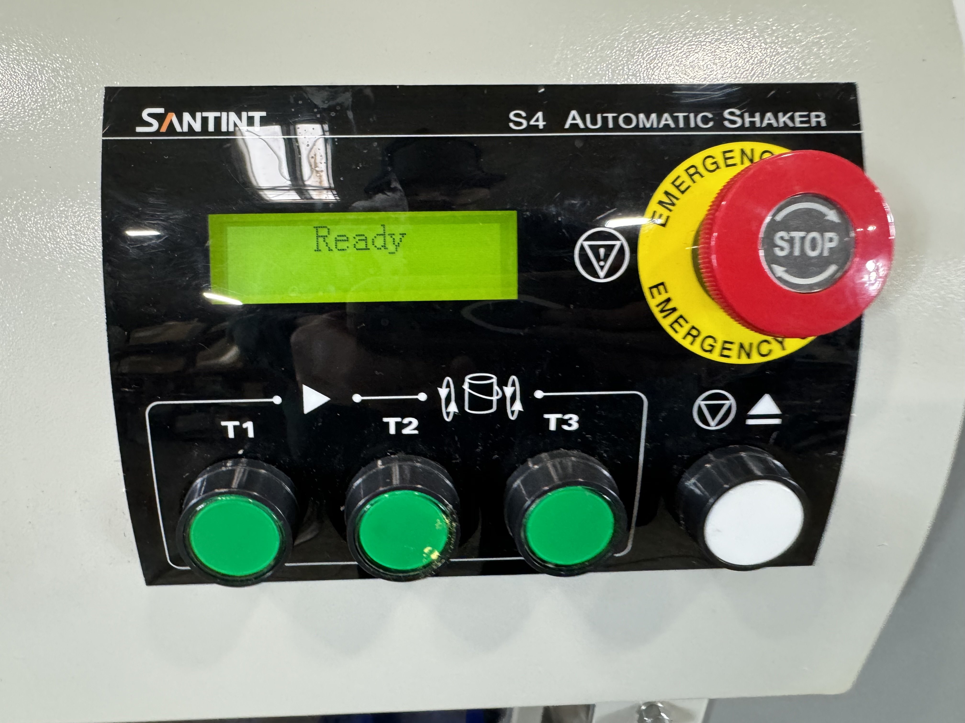 Santint S4 Automatic Shaker, 680 RPM, 5-Gallon Capacity, Used in Excellent Condition