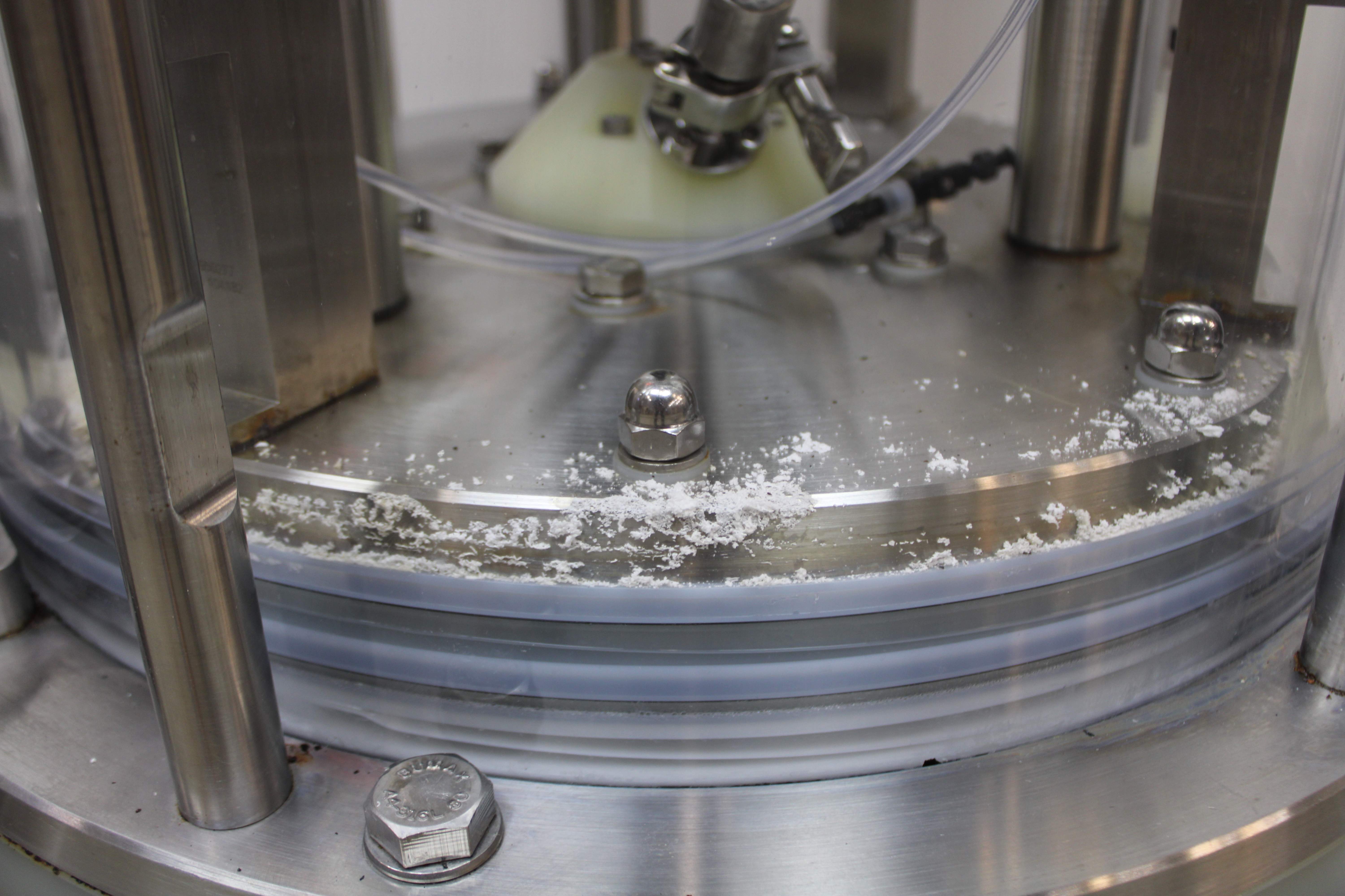 GE AxiChrom 450/300 Chromatography Column w/ KINETIX Rotary Motor Used