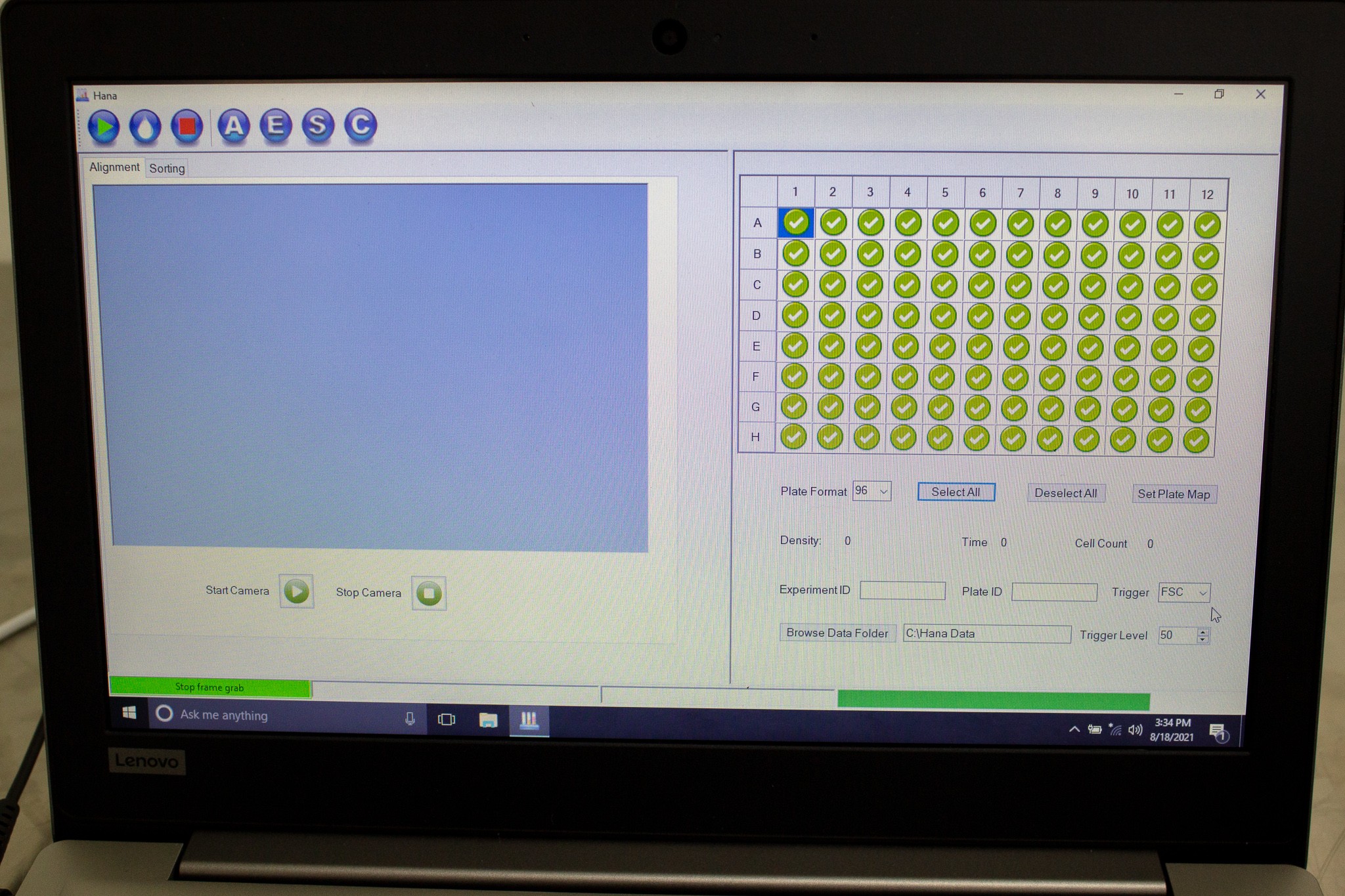 Namocell NI004 Cell Sorting Dispenser With Software For Genomics 384 Wells