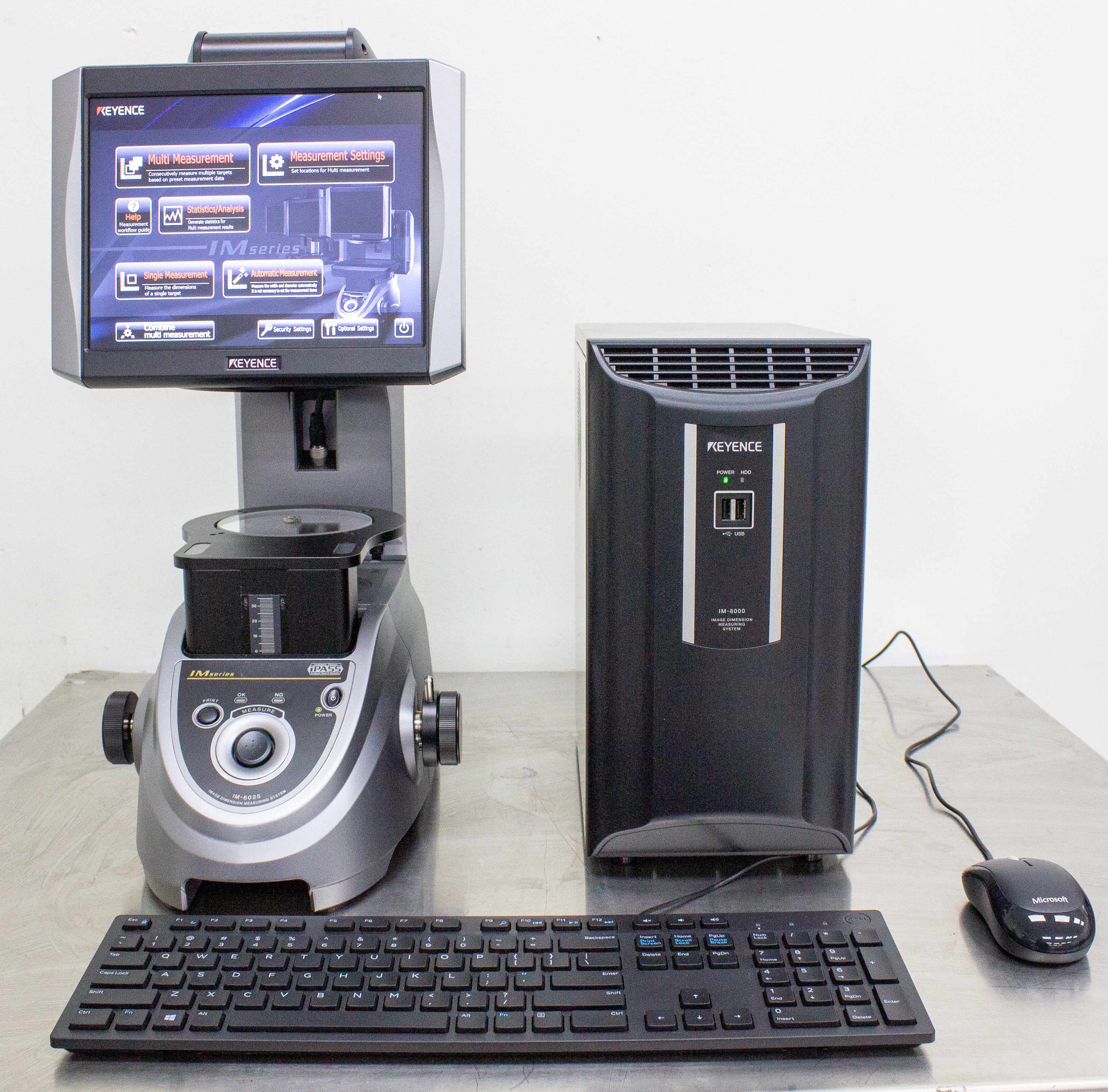 Keyence IM-6025 IM-8001 Image Dimension Measurement Faster Precise