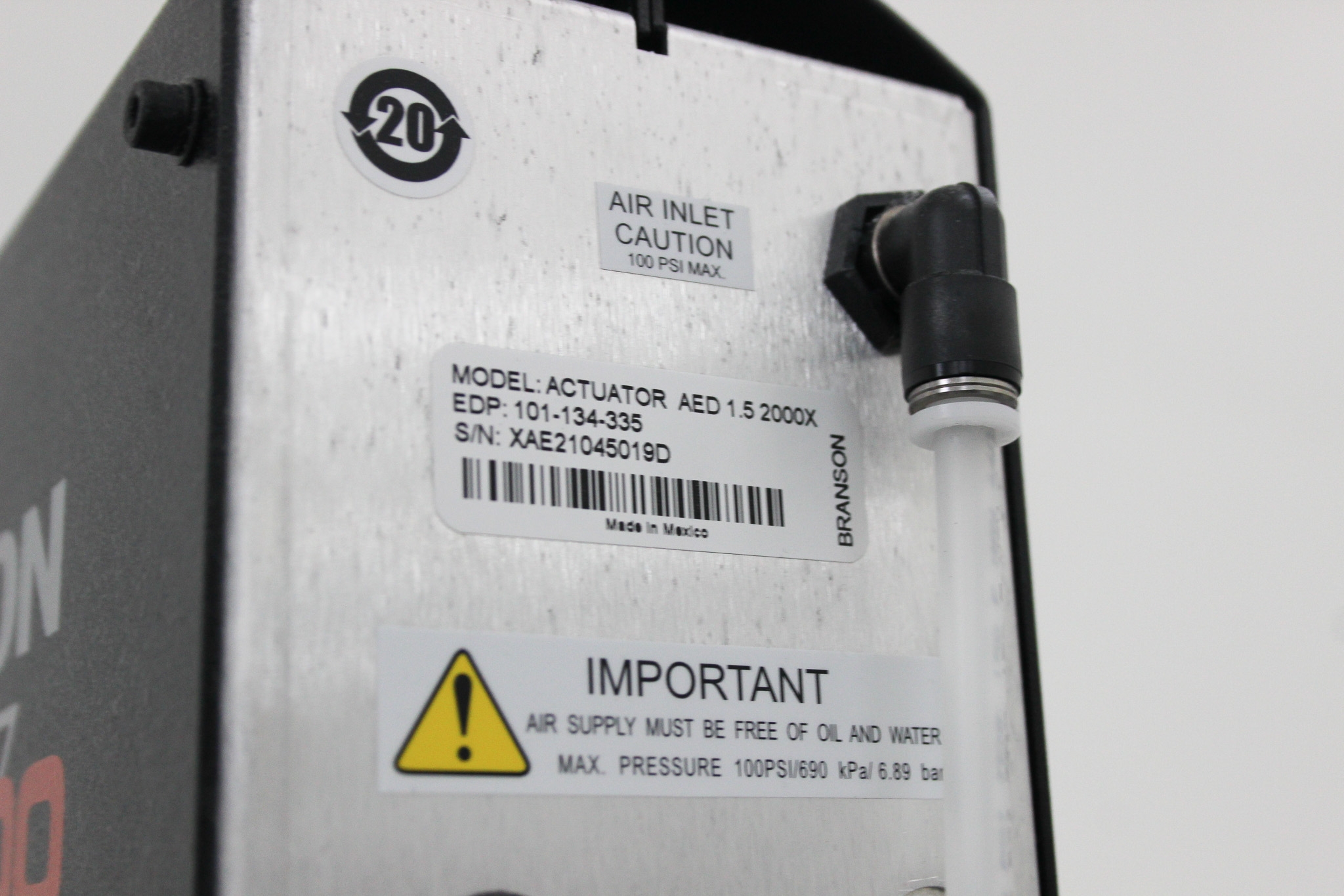 Mesa 2000x Ultrasonic Welding System Vision Station 50-60Hz 400-4400W Used