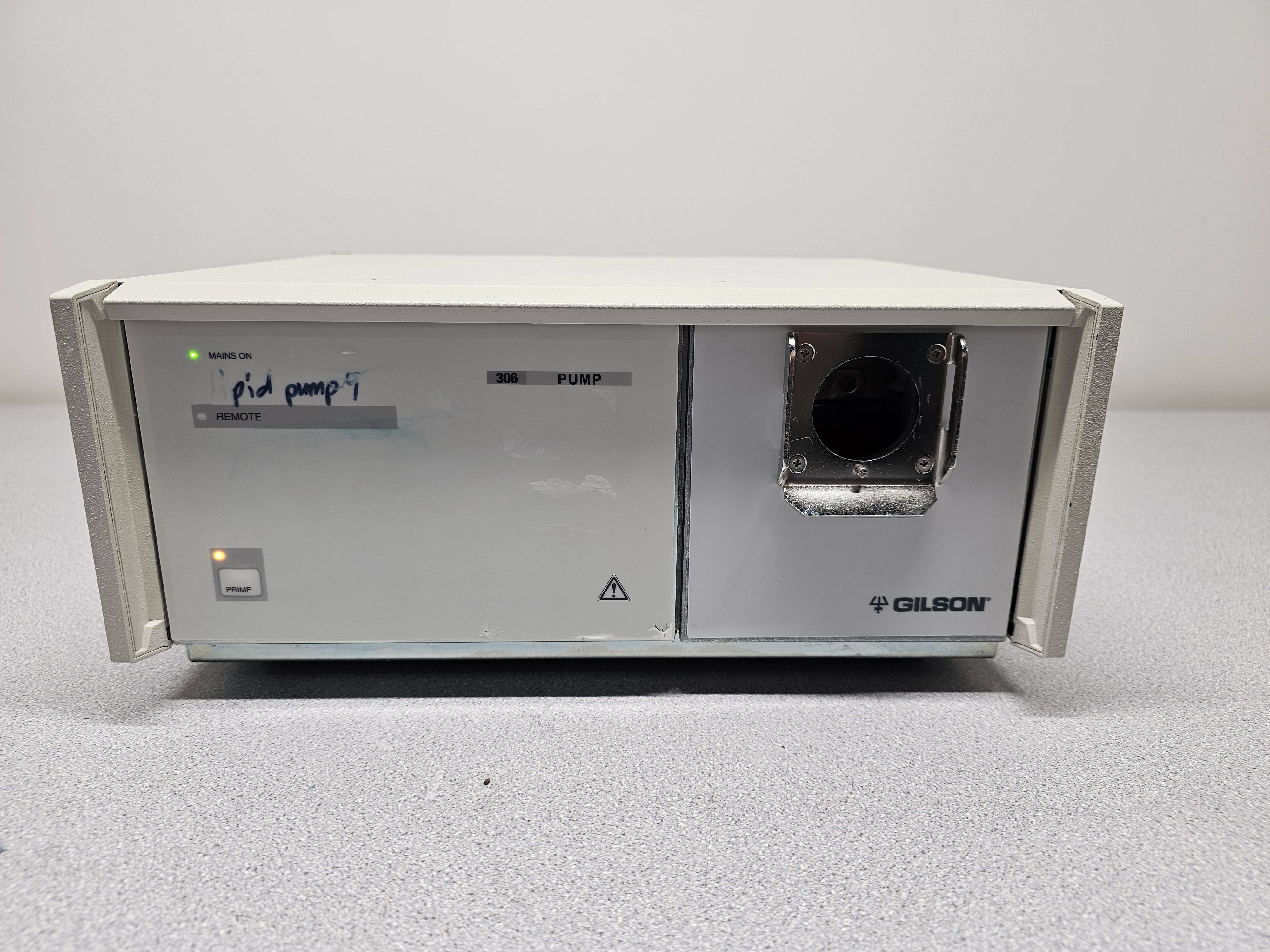 Gilson 306 HPLC Pump with Interchangeable Pump Heads for Analytical Use