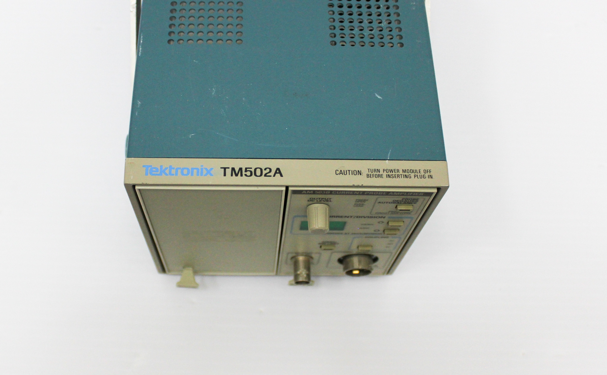 Tektronix TM502A Power Mainframe 2 Slot w/ AM503S Current Probe Amplifier