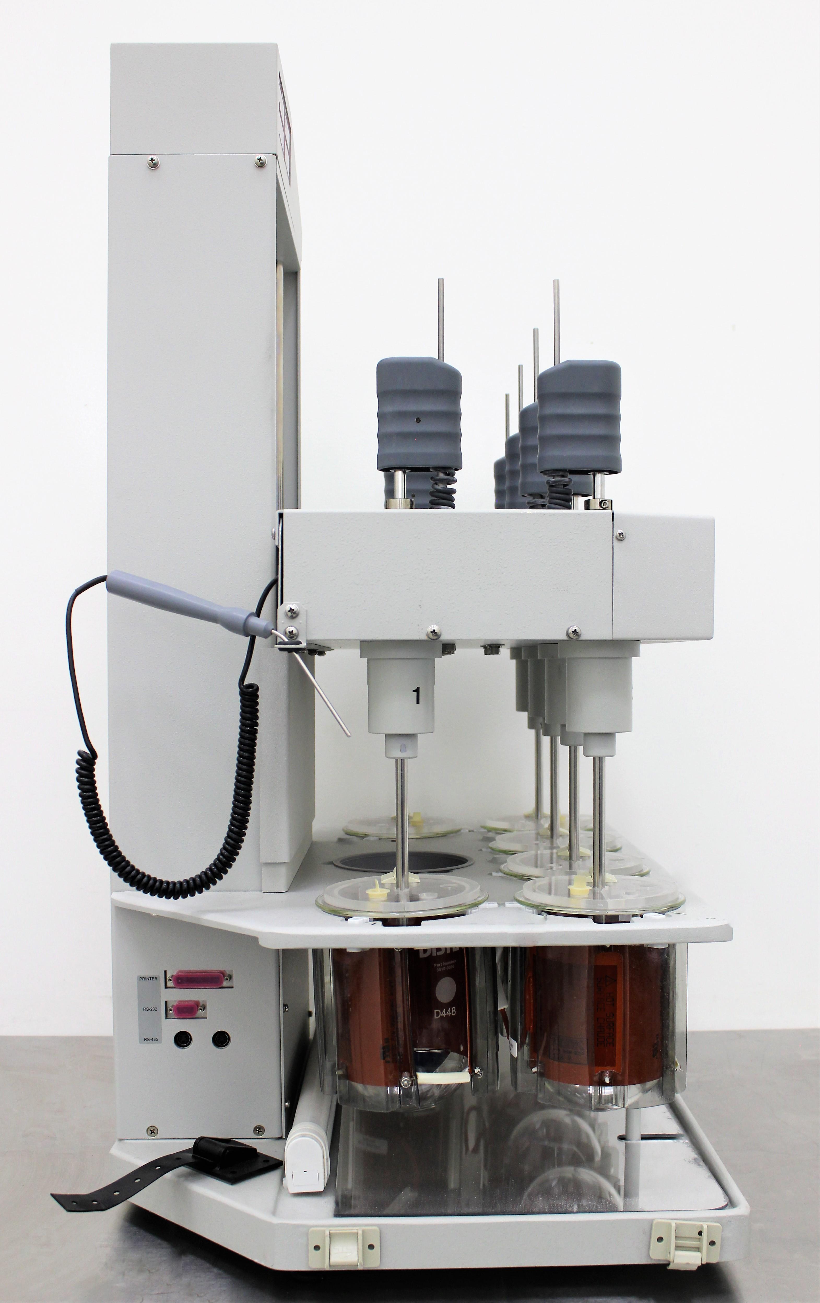 Distek Evolution 6100 Bathless Dissolution System 6Vessl 15min Heat Used