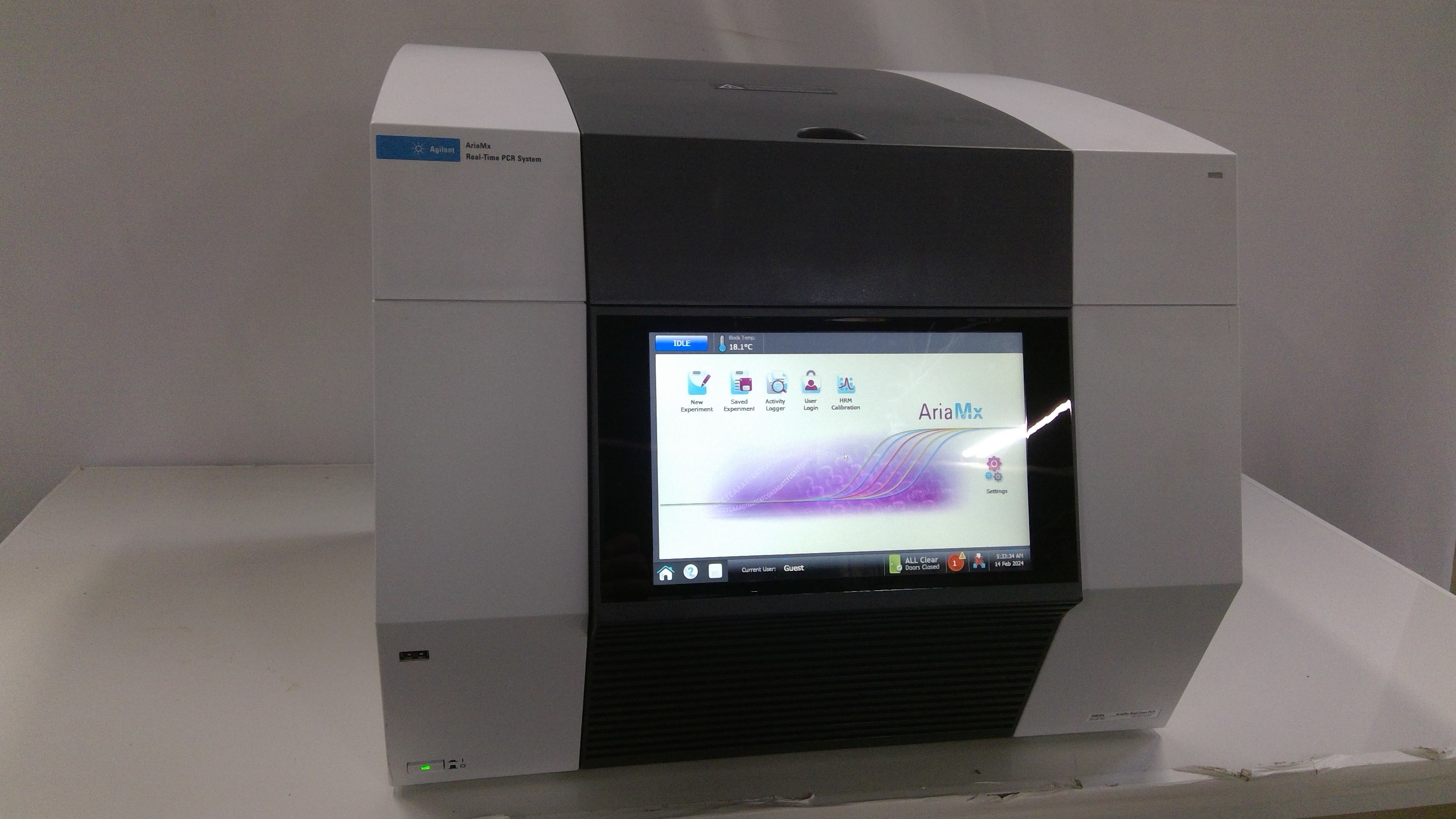 Agilent Technologies ARIA MX G8830A Real-Time PCR System for Amplification