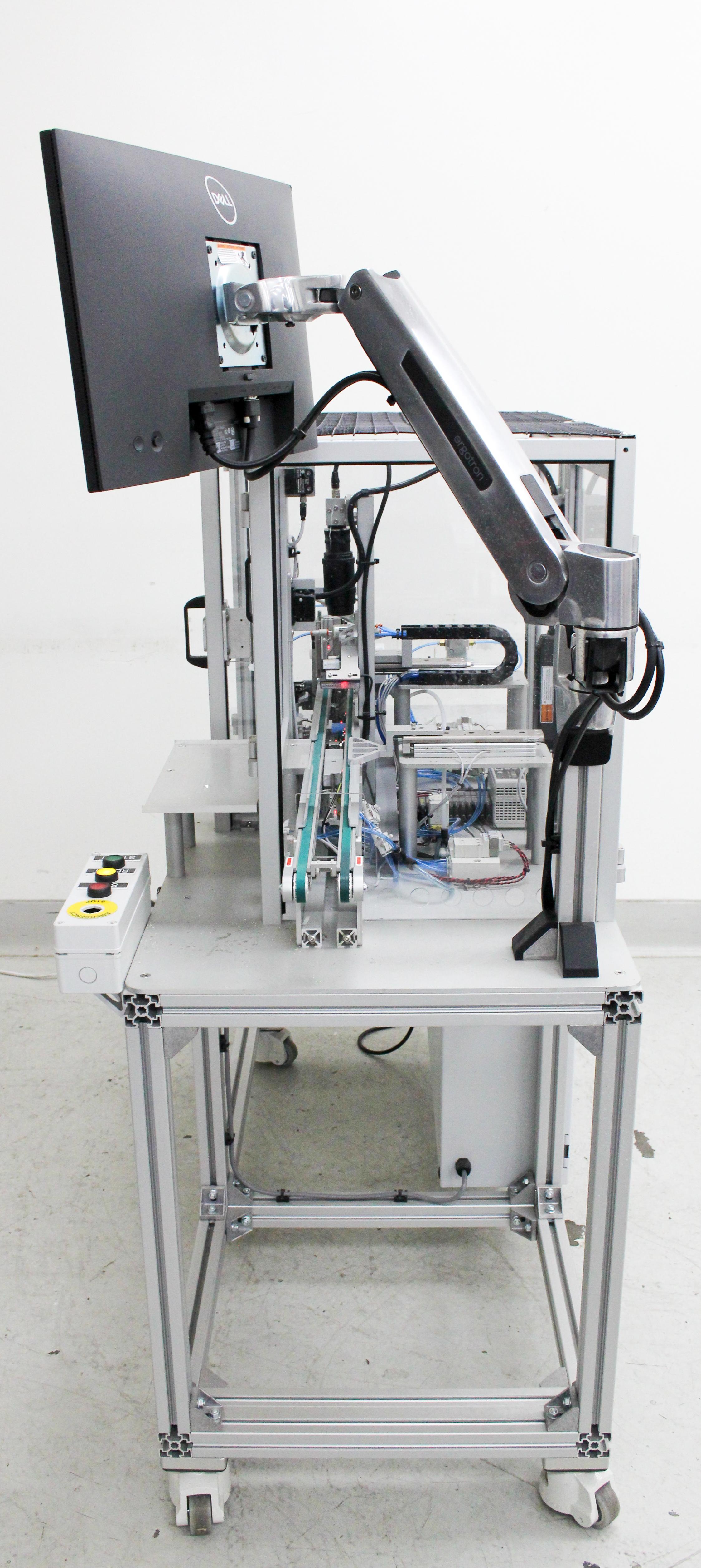 Ridgeline 236-001 Pick and Place Vision Machine Conveyor 120V Fair Condition