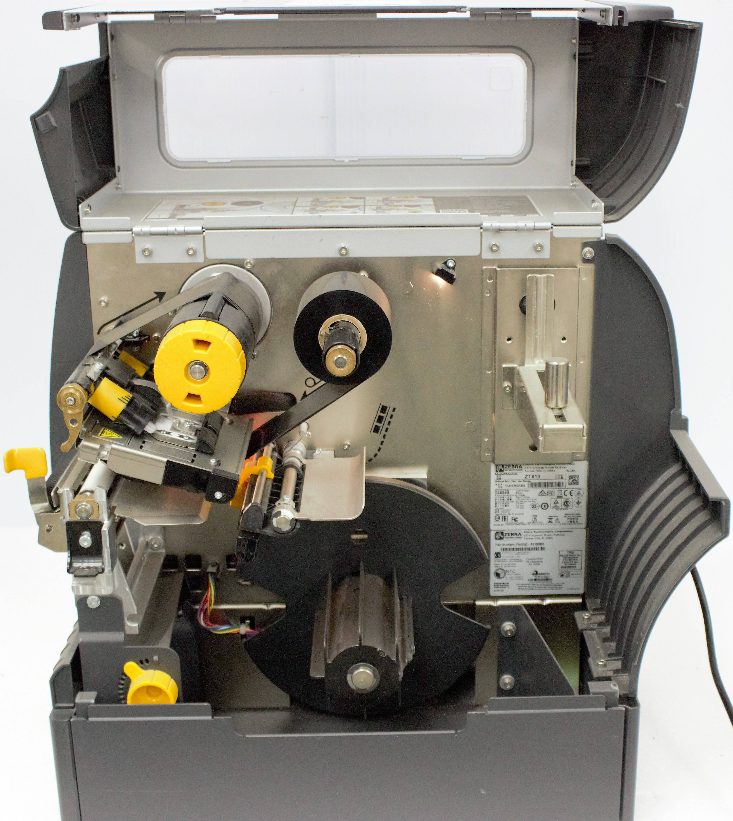 Zebra ZT410 Label Printer 4" Wide Label 14" per Sec Ethernet USB