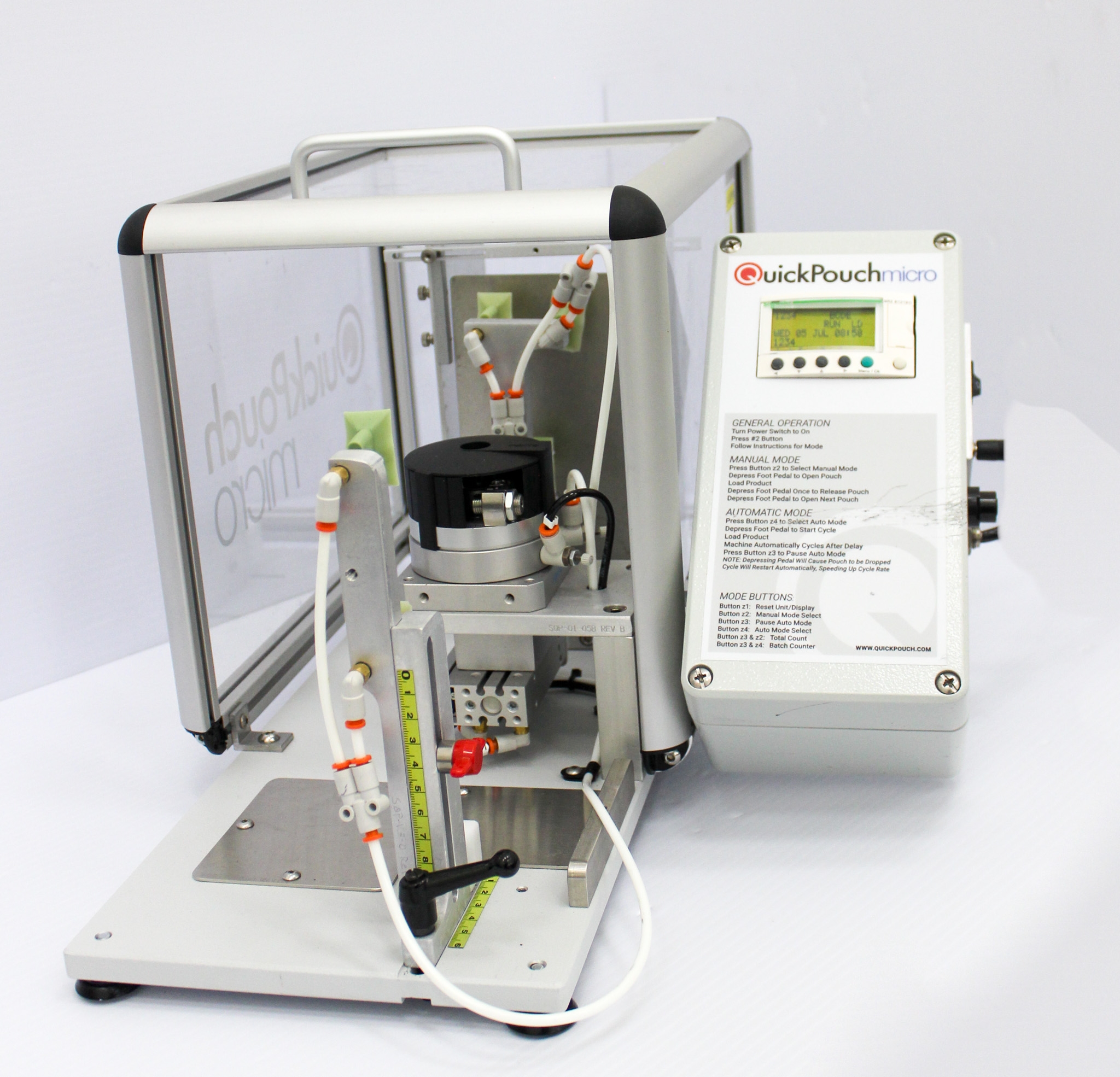 QuickPouch Micro Automated Pouch Opener 30 Pouches Min Portable Efficient