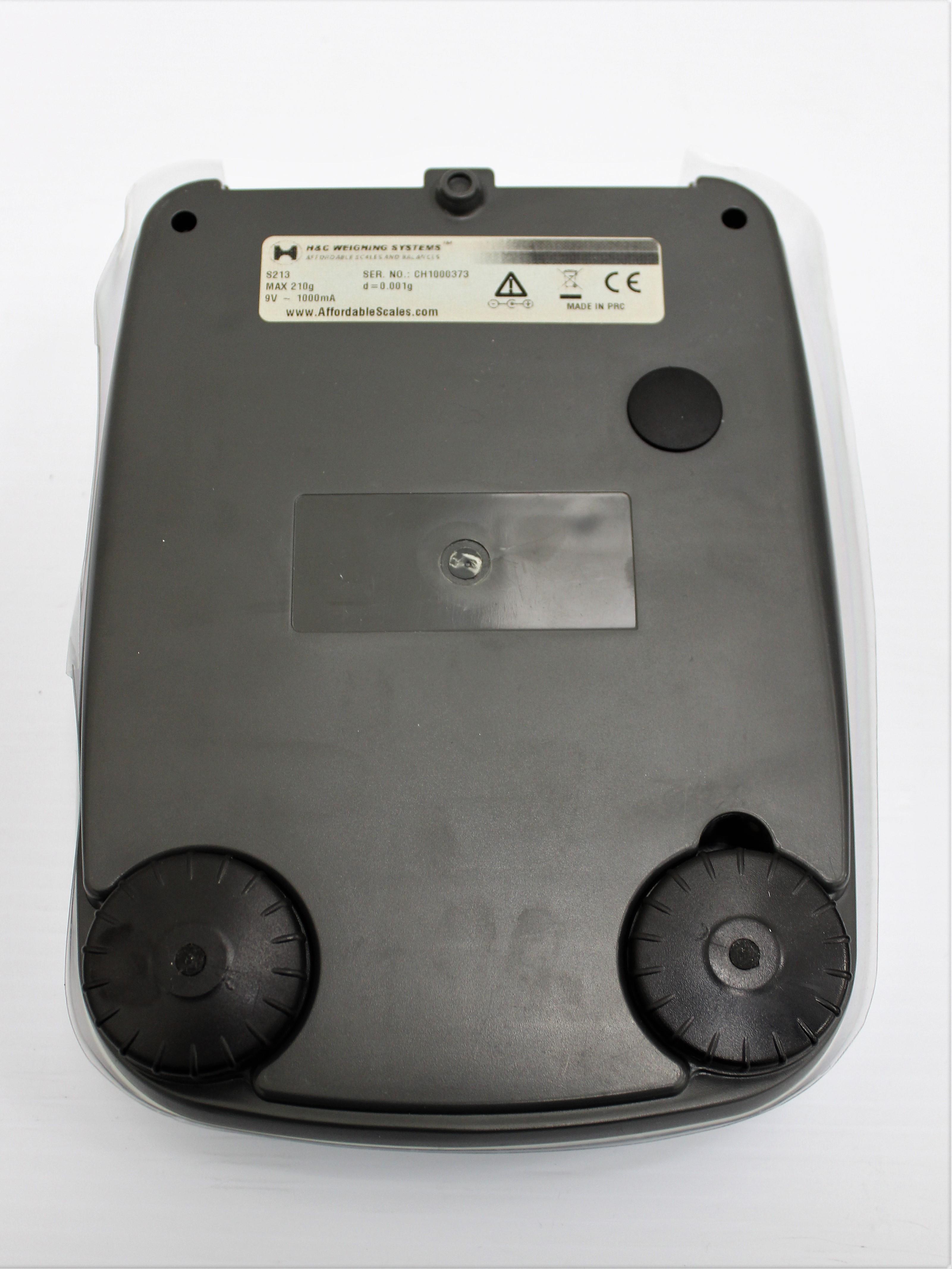 HC S213 Precision Balance Scale Density Liquid Solid Weighing 0.001g