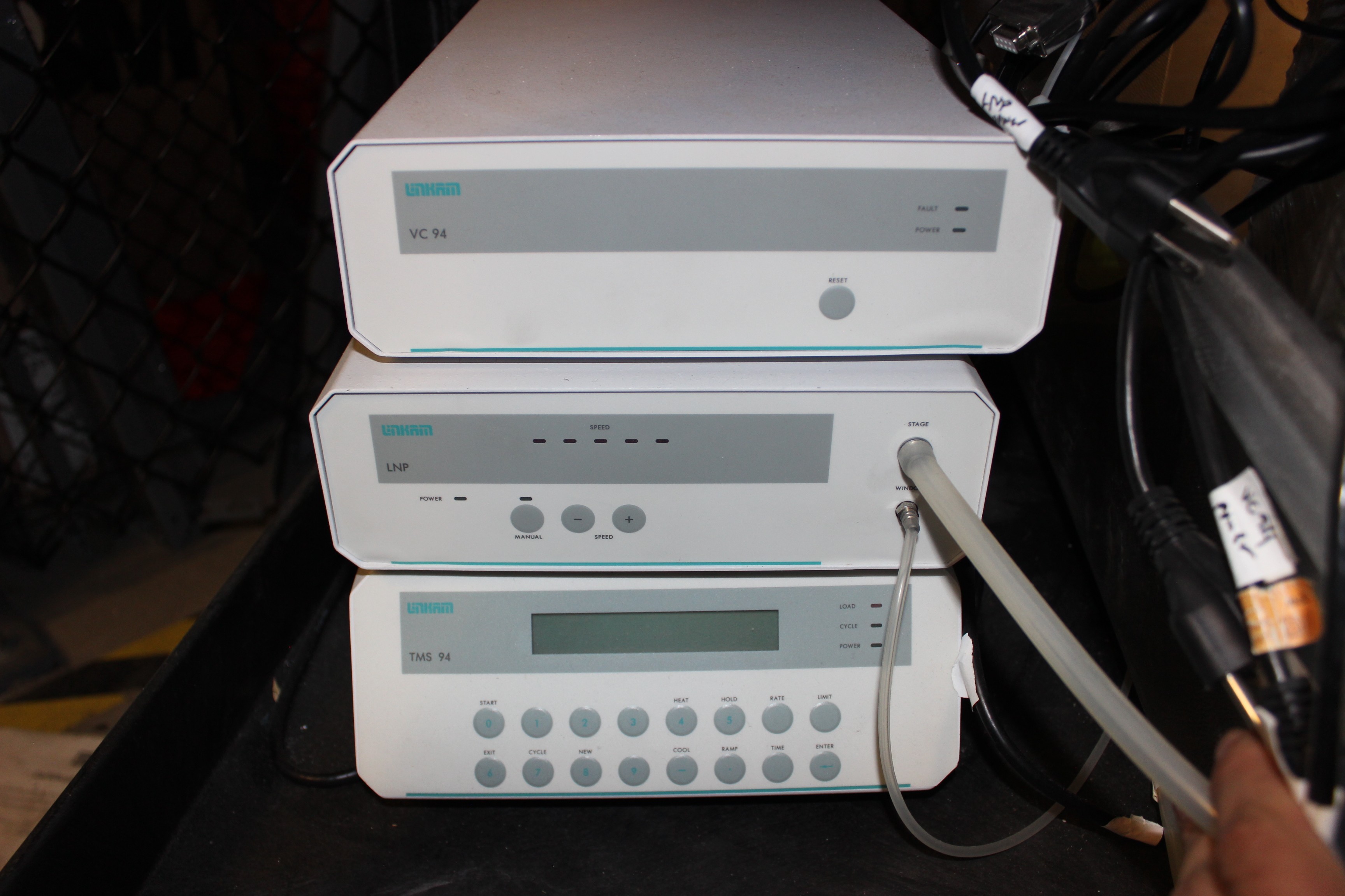 Linkam VC94 LNP94/2 TMS94 Controller Chiller 120V Used Minor Defects