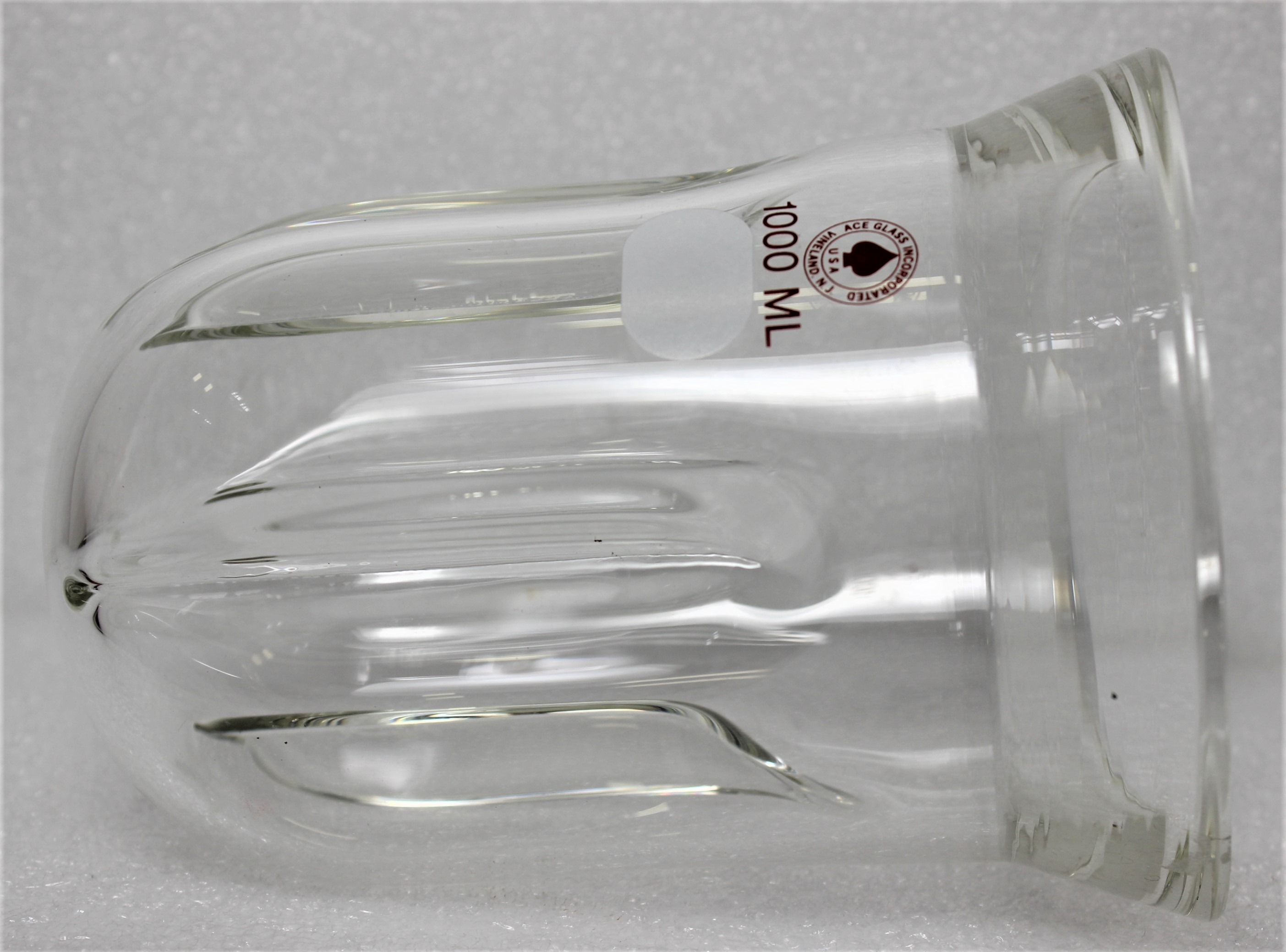 Ace Glass Cylindrical Morton Reaction Vessel 1000mL Turnkey Used