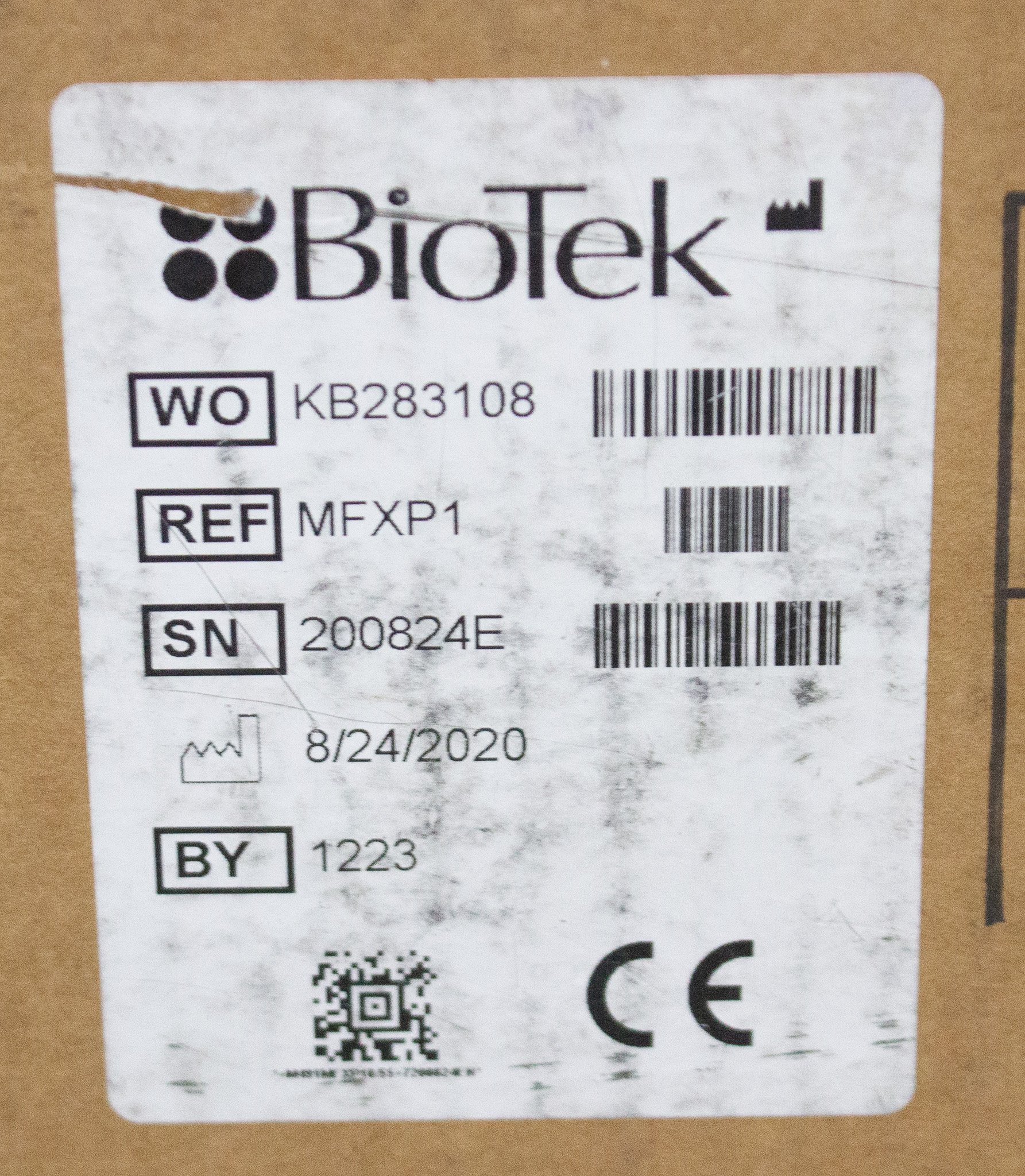 BioTek MFXP1 Dispenser Microplate 1536-Well Includes Cables Software